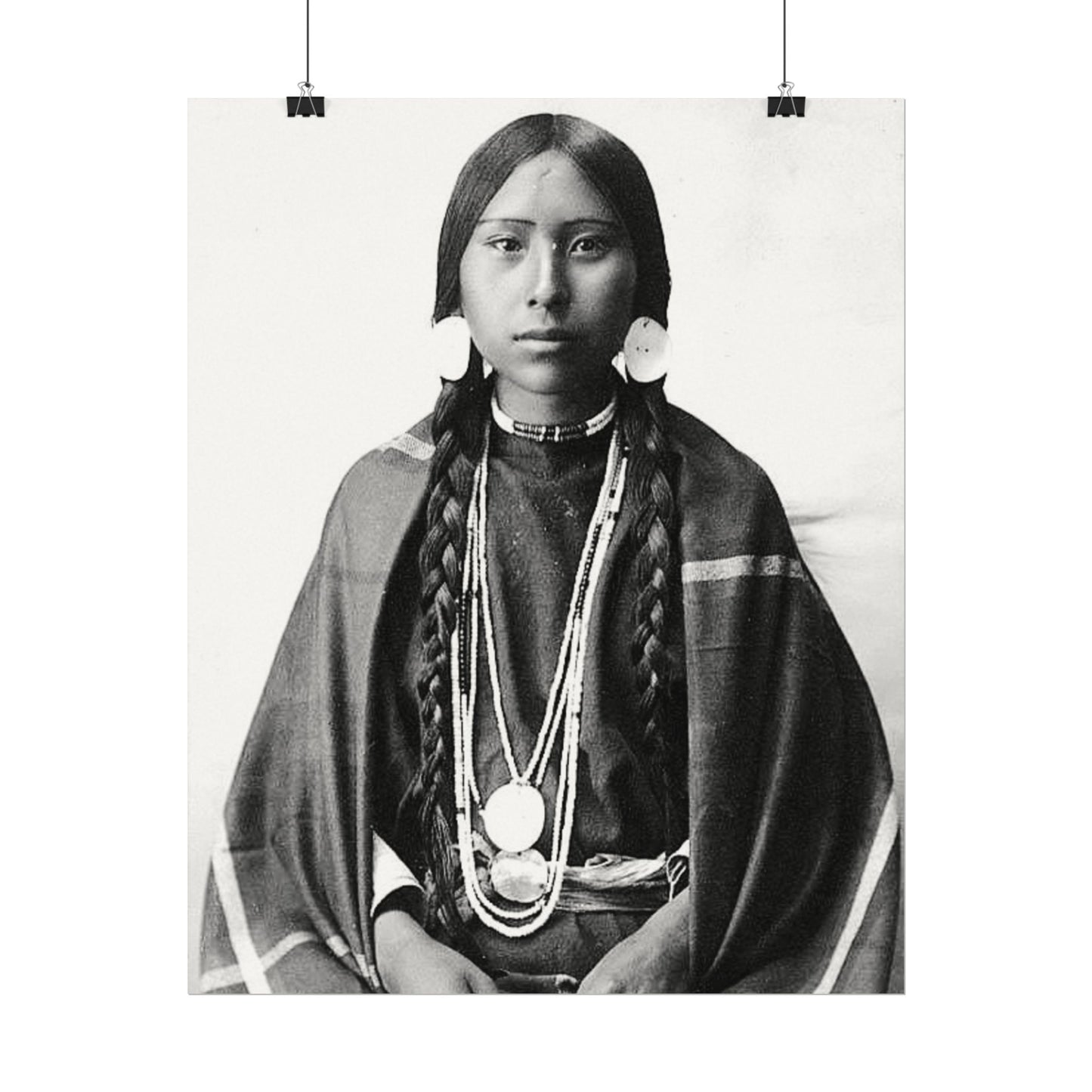 1915 Spokane Beauty – Western Textured Watercolor Matte Posters