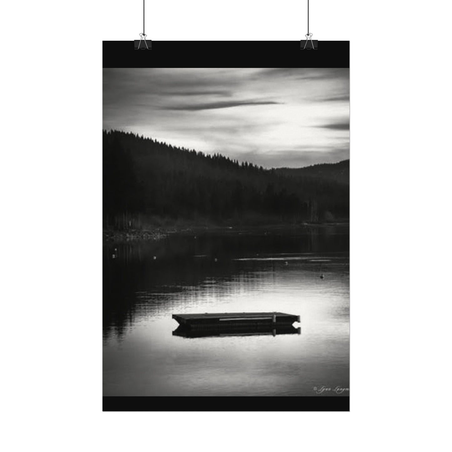 He Leads Me Beside Still Waters – Western Textured Watercolor Matte Posters