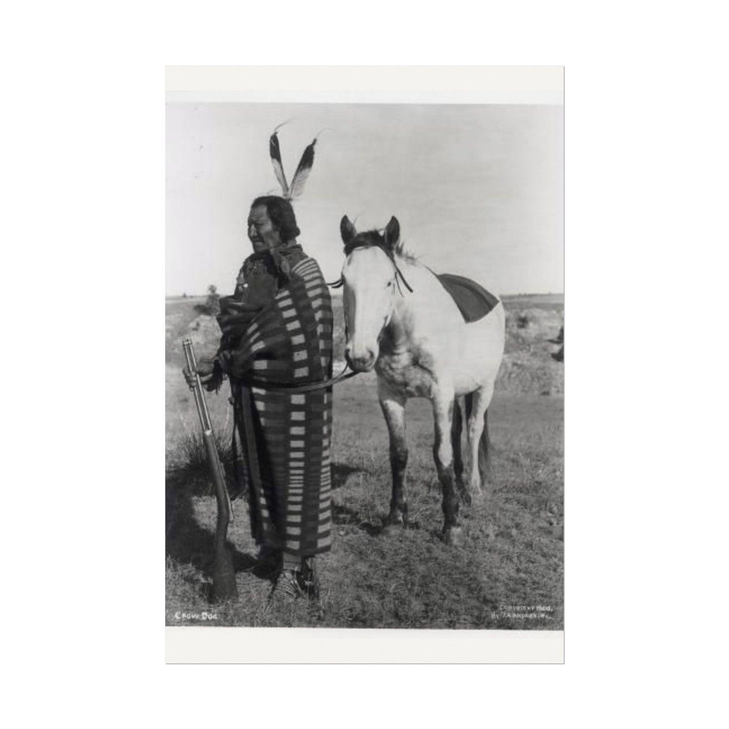 Sacred Ties – Western Textured Watercolor Matte Posters