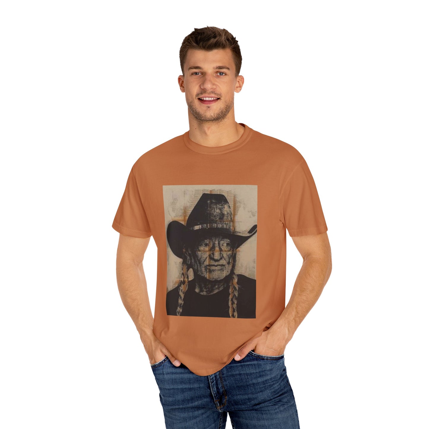 Rock Star Unisex Garment-Dyed T-Shirt, Music Lover Gift, Band Tee, Vintage Rock Tee, Concert Apparel, Casual Style