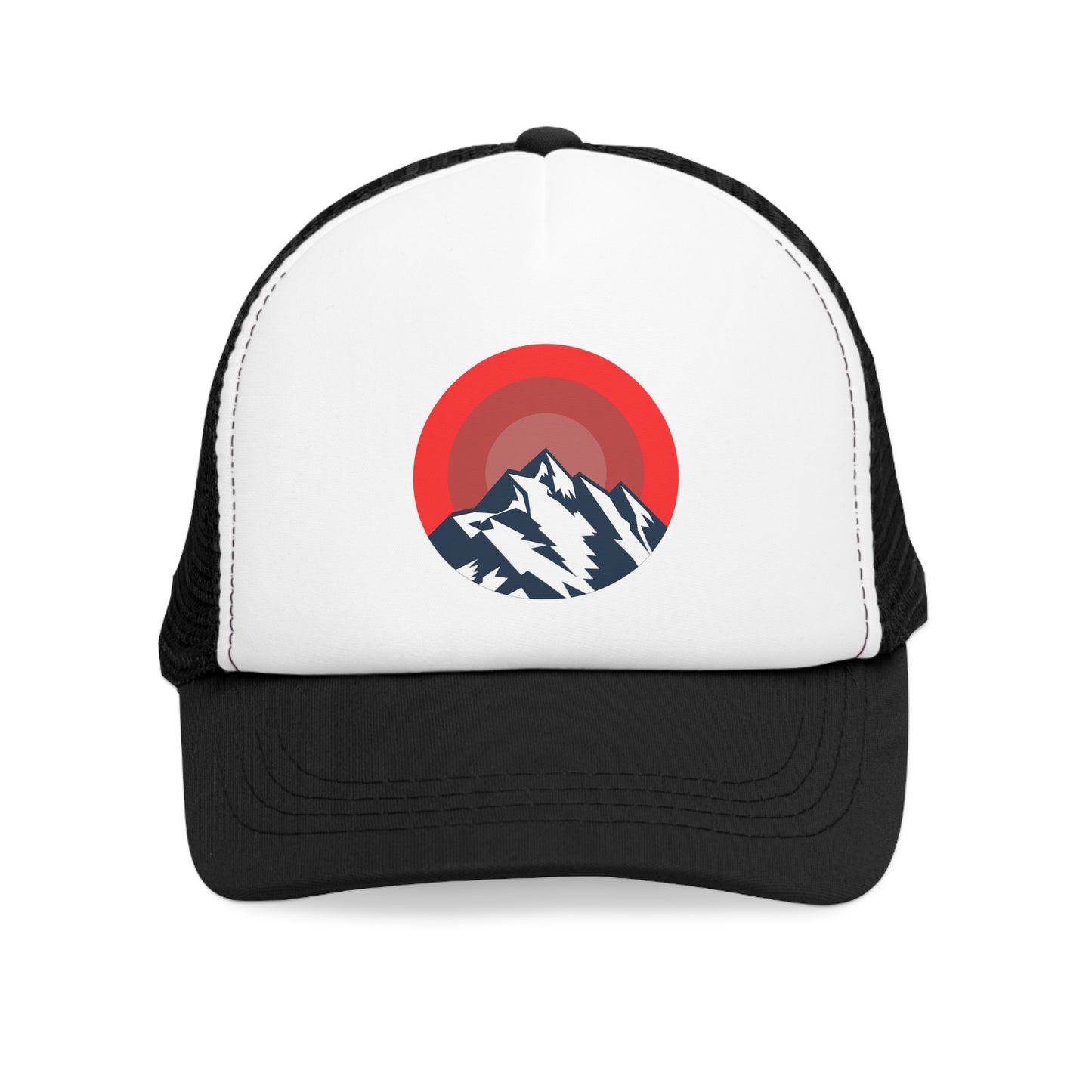 Copy of Mountain Sunrise Mesh Cap, Outdoors Hat, Trucker Hat, Camping Gear, Gift for Nature Lovers, Adjustable Cap