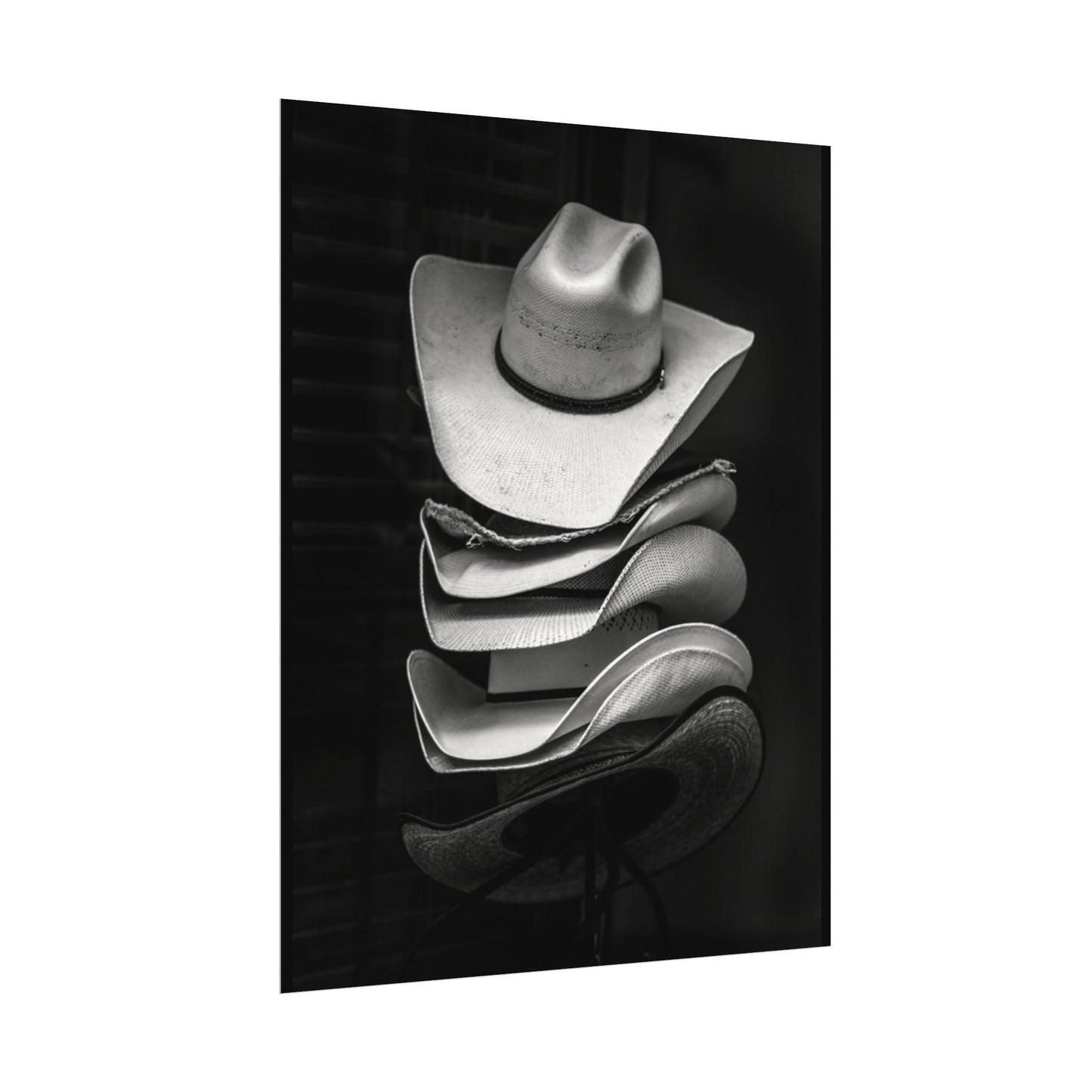 I Tip My Hat To The Keeper Of The Stars– Western Textured Watercolor Matte Posters