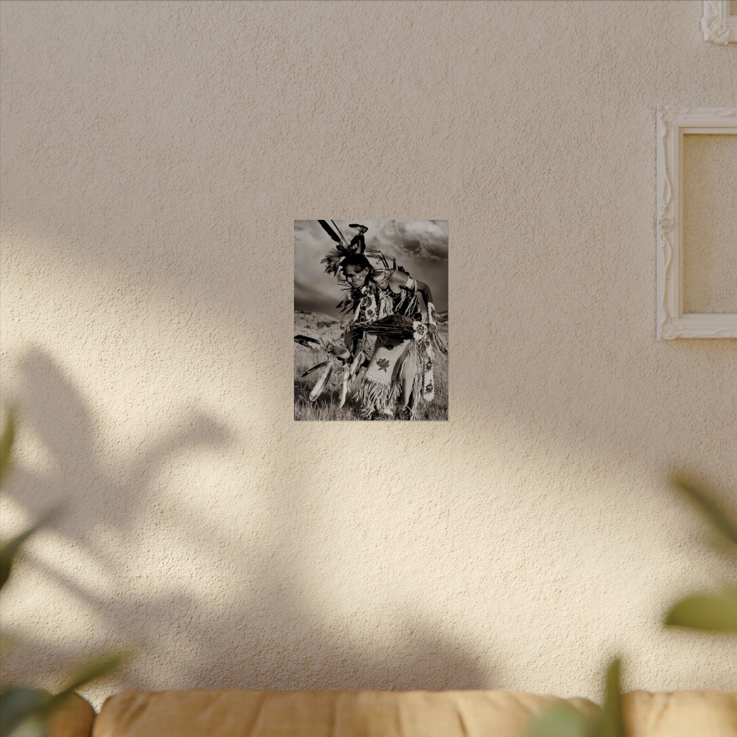 The Dancing Spirit – Western Textured Watercolor Matte Posters