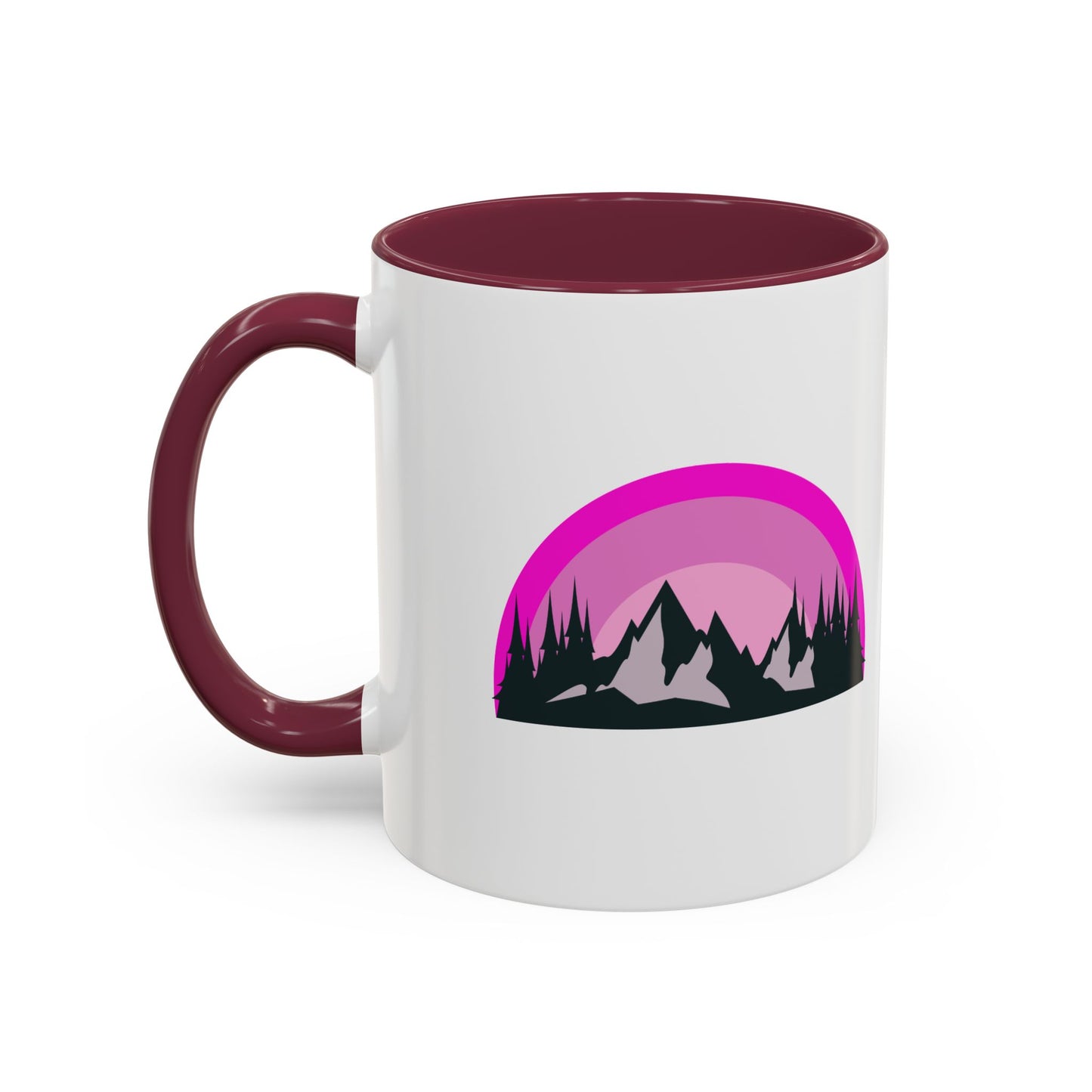 Colorful Landscape Mug, Ideal for Coffee Lovers, Perfect Gift for Nature Enthusiasts, Great for Birthdays, Holiday Mugs, Unique Drinkware