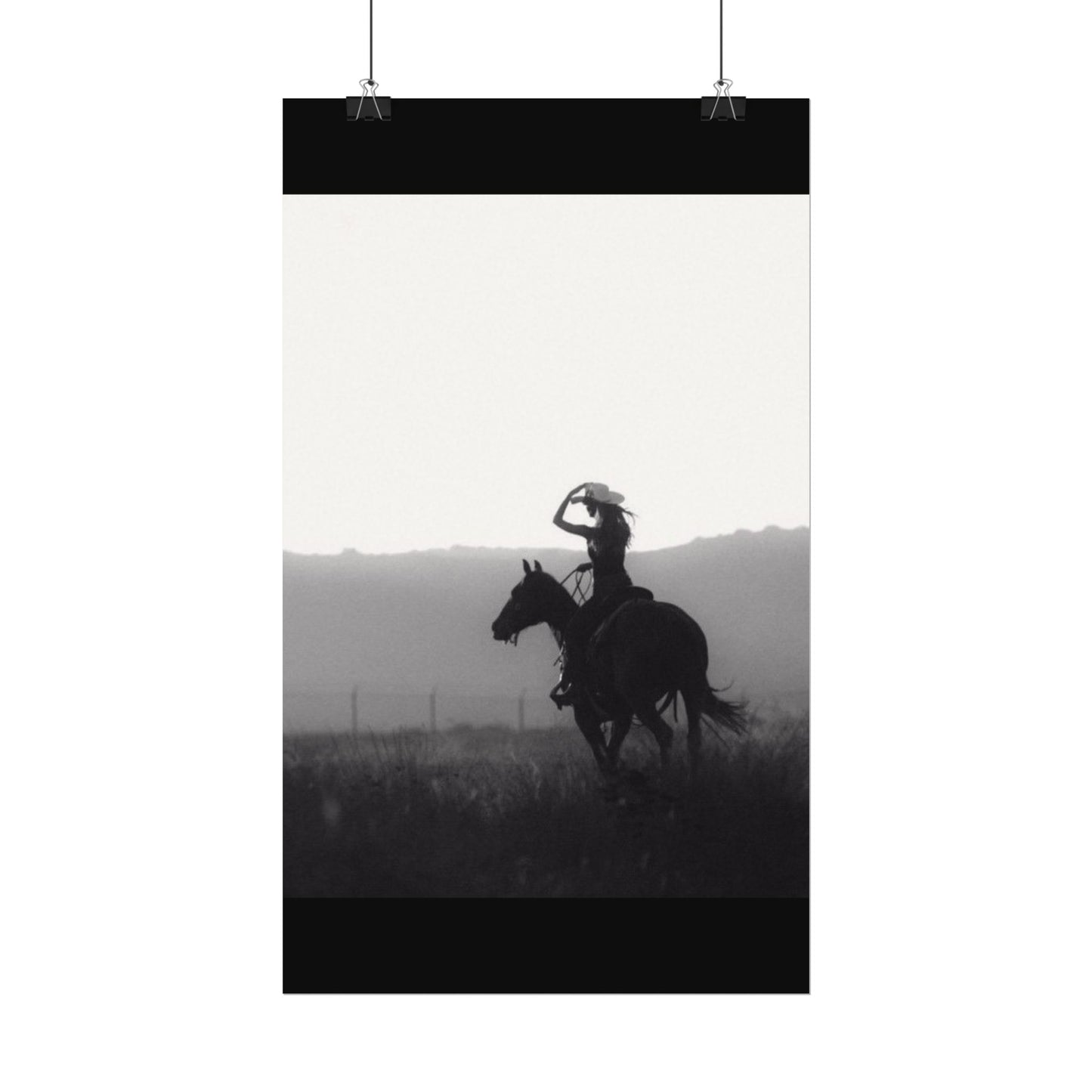 Timeless Beauty – Western Textured Watercolor Matte Posters