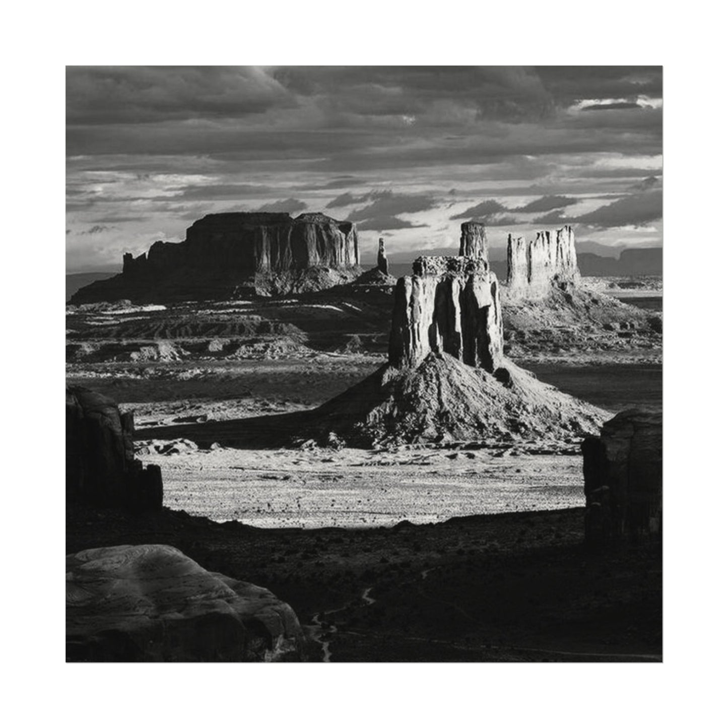 Vast Wonderland – Western Textured Watercolor Matte Posters