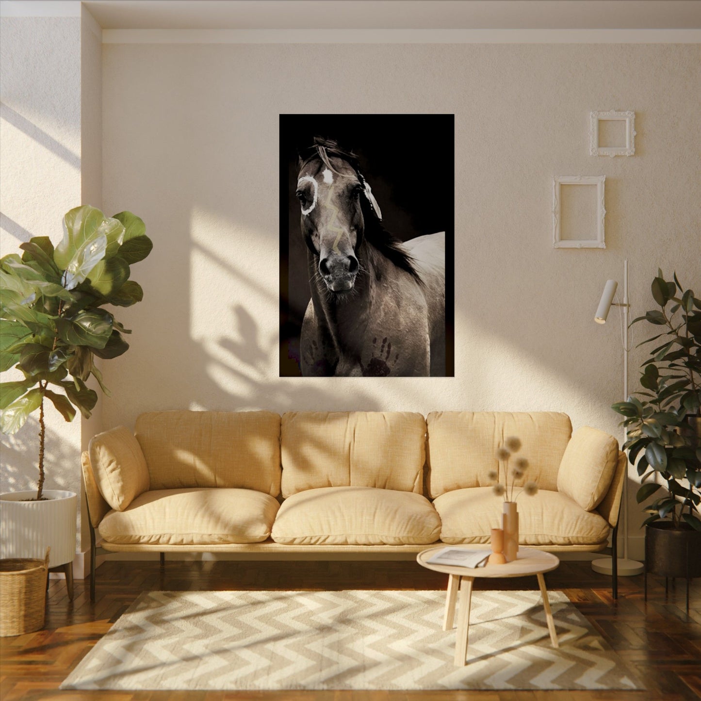 War Paint – Western Textured Watercolor Matte Posters