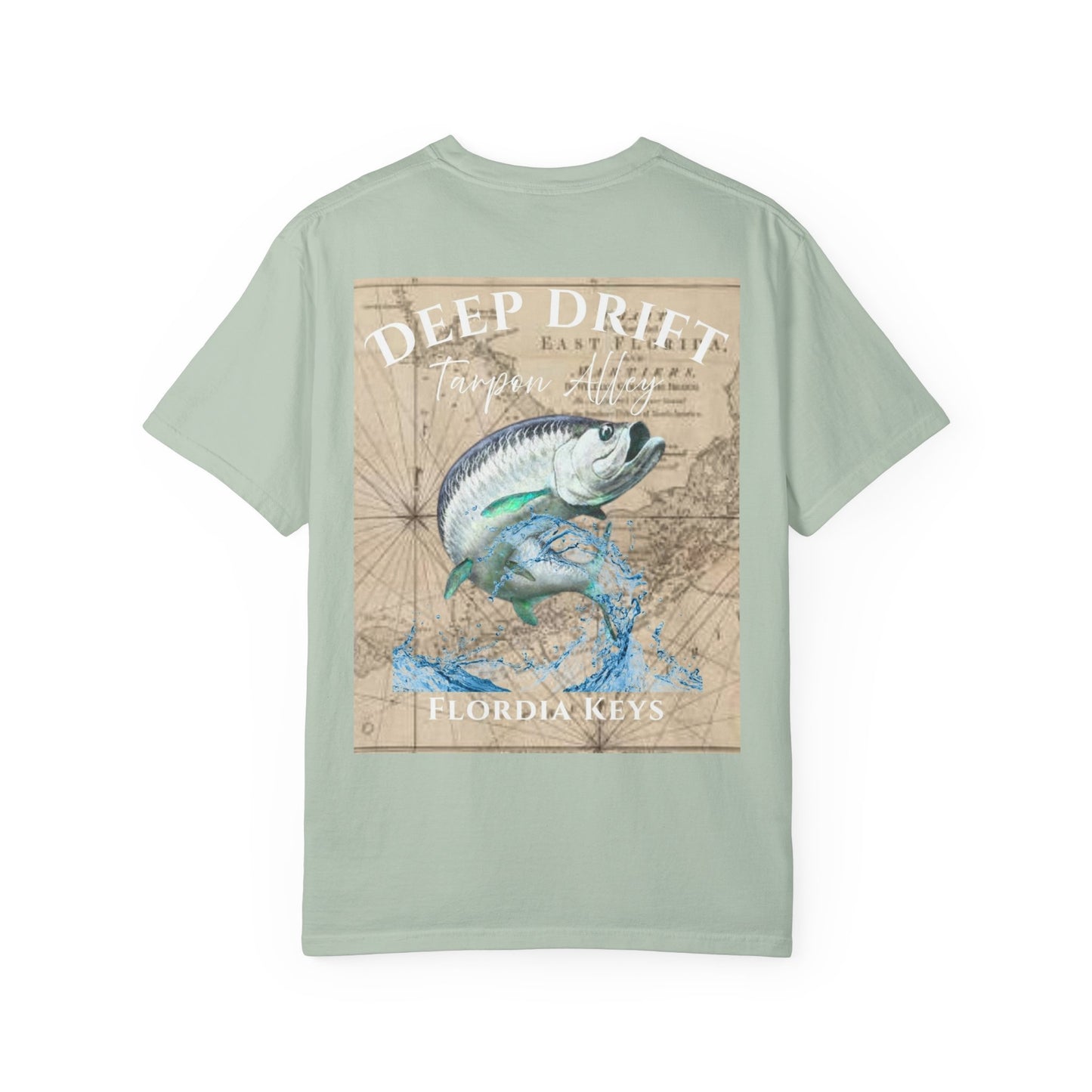 Tarpon Alley Fishing T-Shirt - Florida Keys Fishing Tee for Angler Lovers