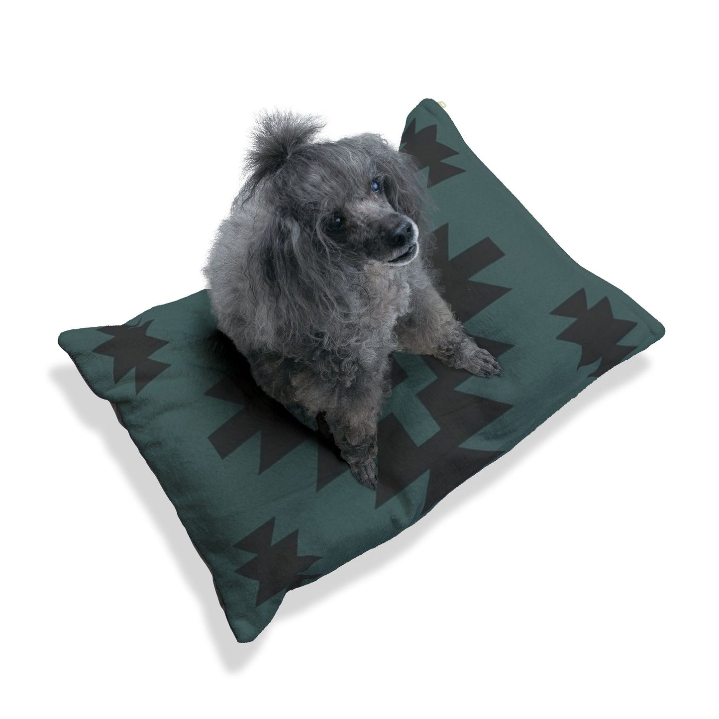 Green & Black Western Pattern Pet Bed with Elegant Grey Forest Design, Stylish Dog Bed, Cat Bed, Pet Furniture for Home Décor, Gift for Pet Lovers, Soft Plush [...]