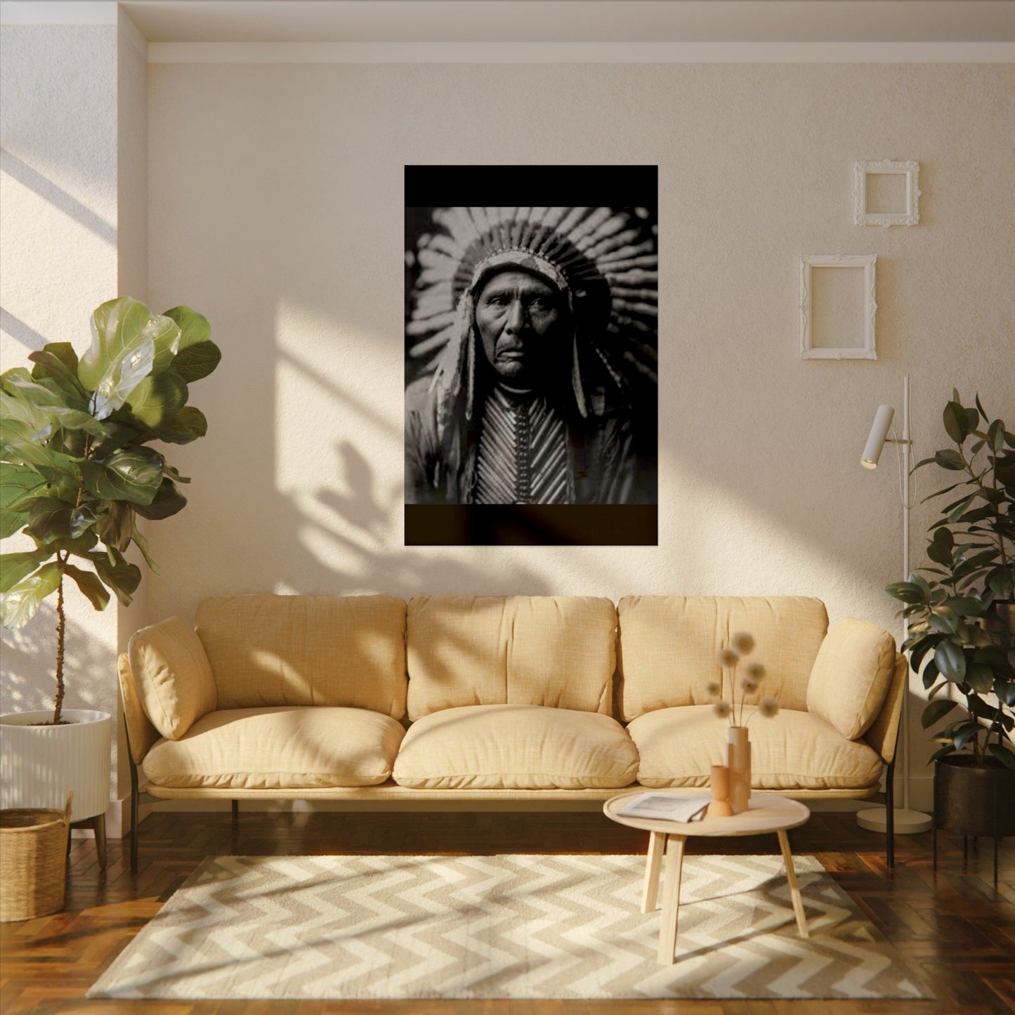 Strength & Honor – Western Textured Watercolor Matte Posters