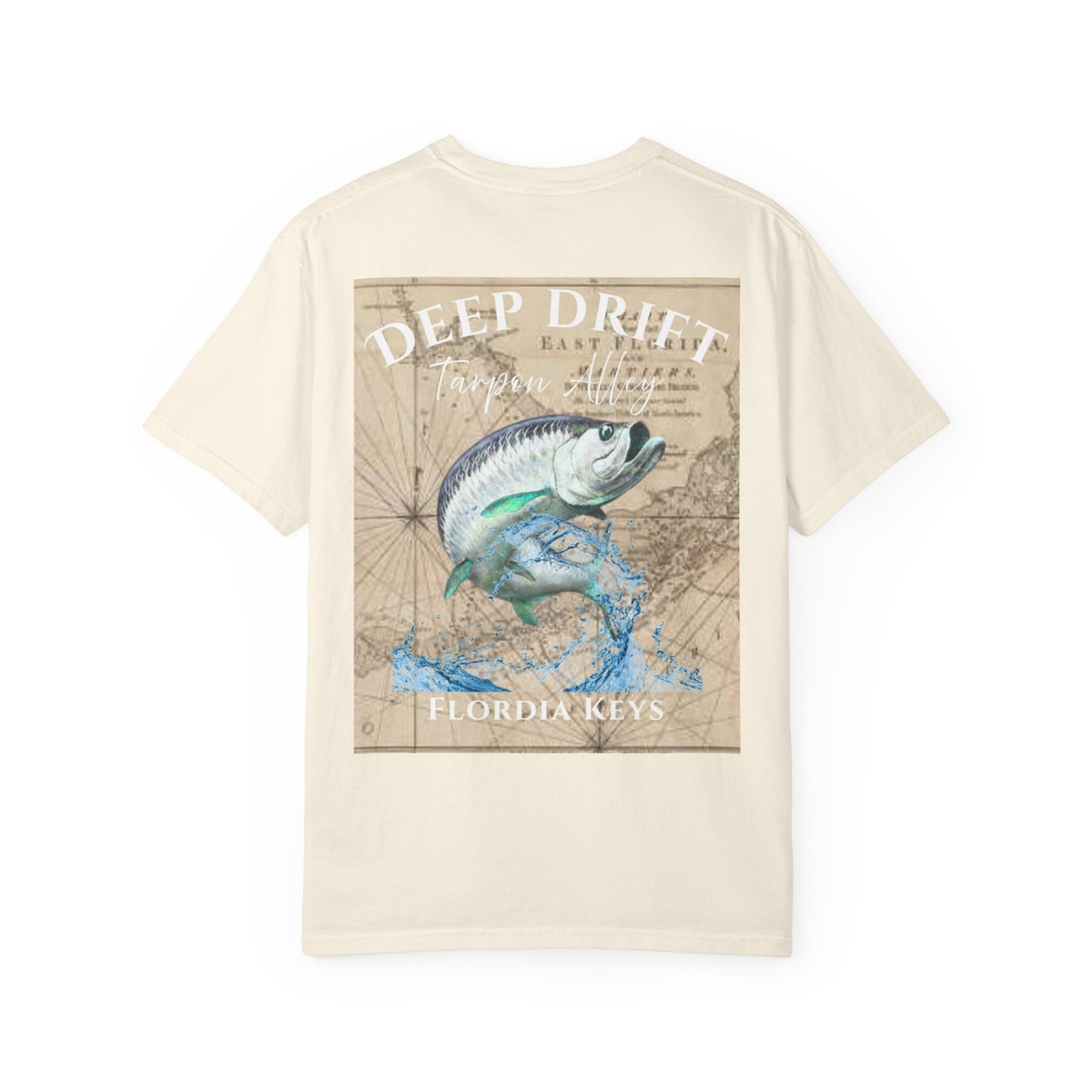 Tarpon Alley Fishing T-Shirt - Florida Keys Fishing Tee for Angler Lovers