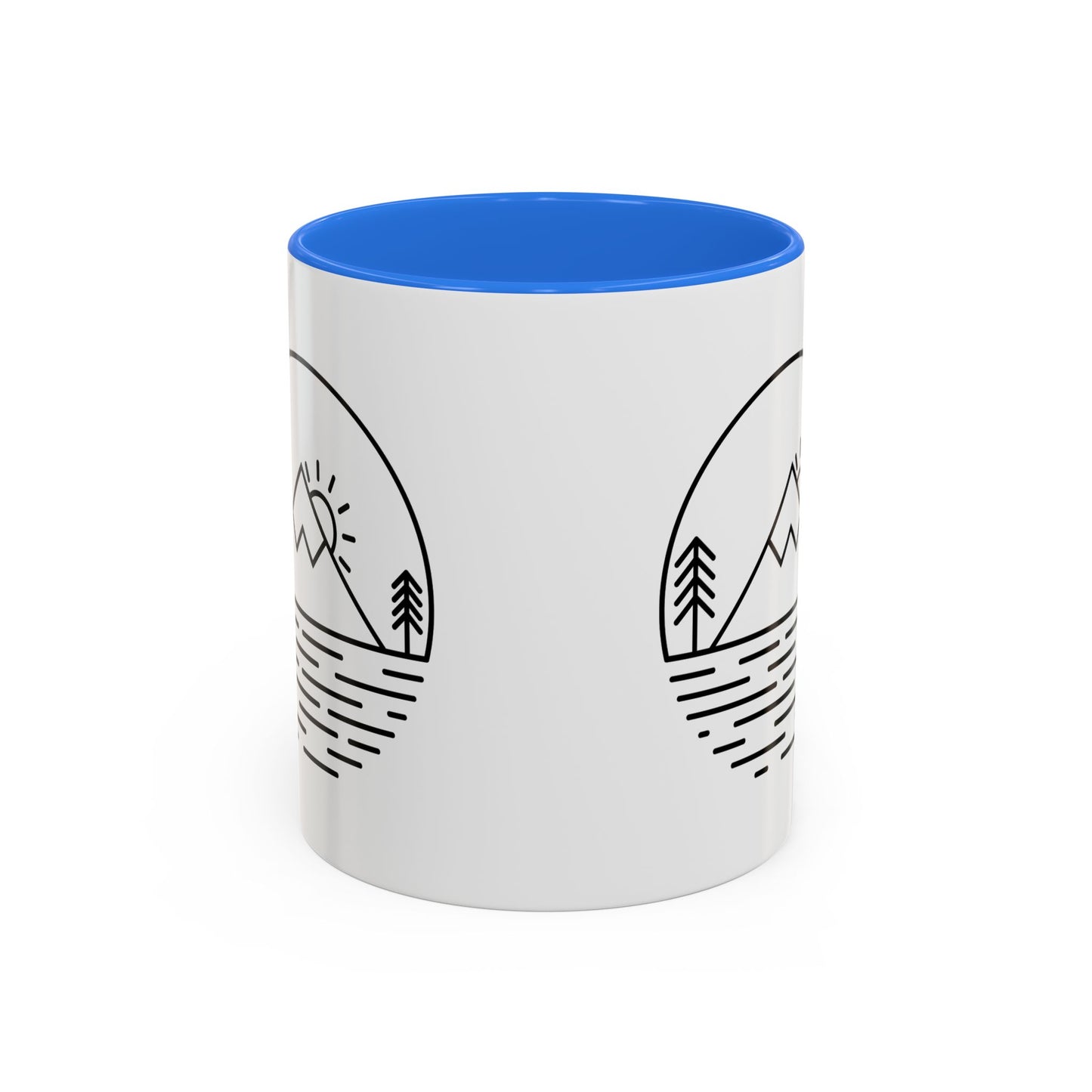 Nature-Inspired Colorful Mug, Perfect Gift for Nature Lovers, Coffee Mug for Outdoor Enthusiasts, Travel Souvenir, Adventure Coffee Cup