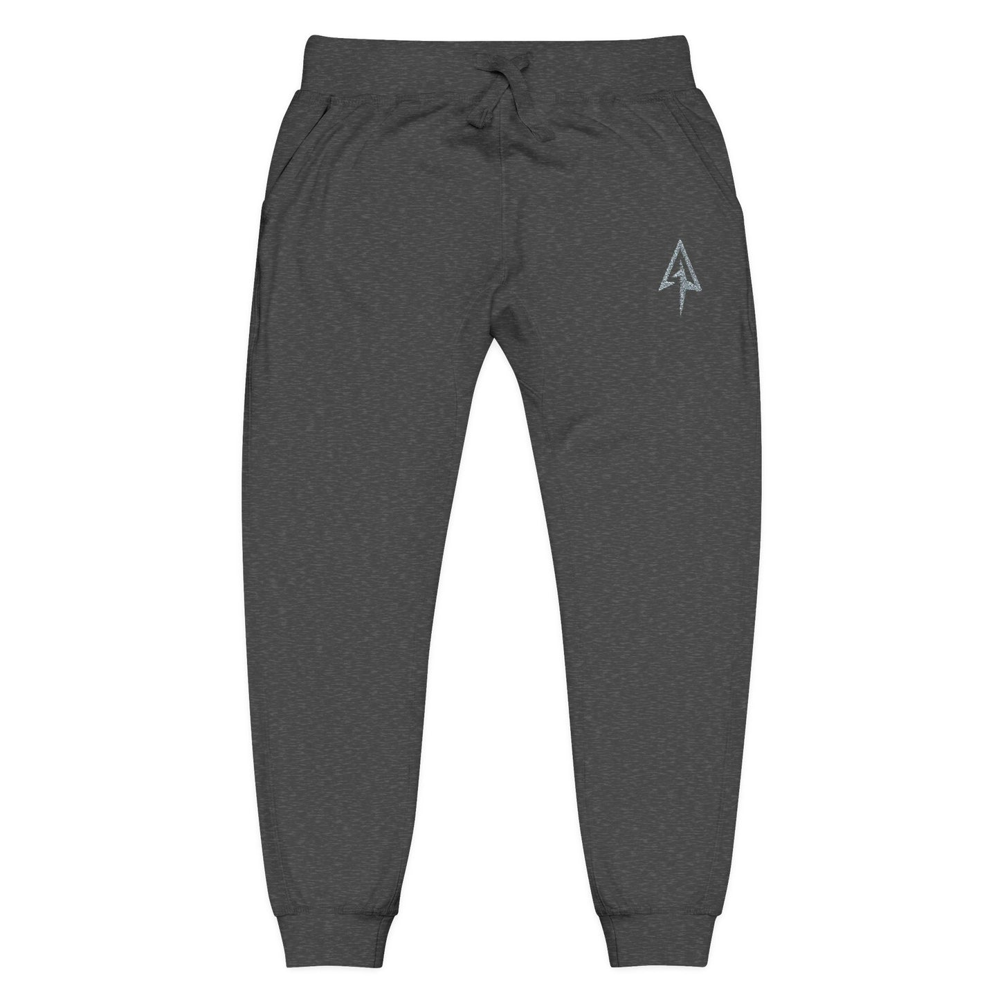 Arrow Ridge Cozy Embroidered Unisex Fleece Sweatpants for Relaxation, Casual Wear, Gifts, Holiday Comfort, Lounge Wear