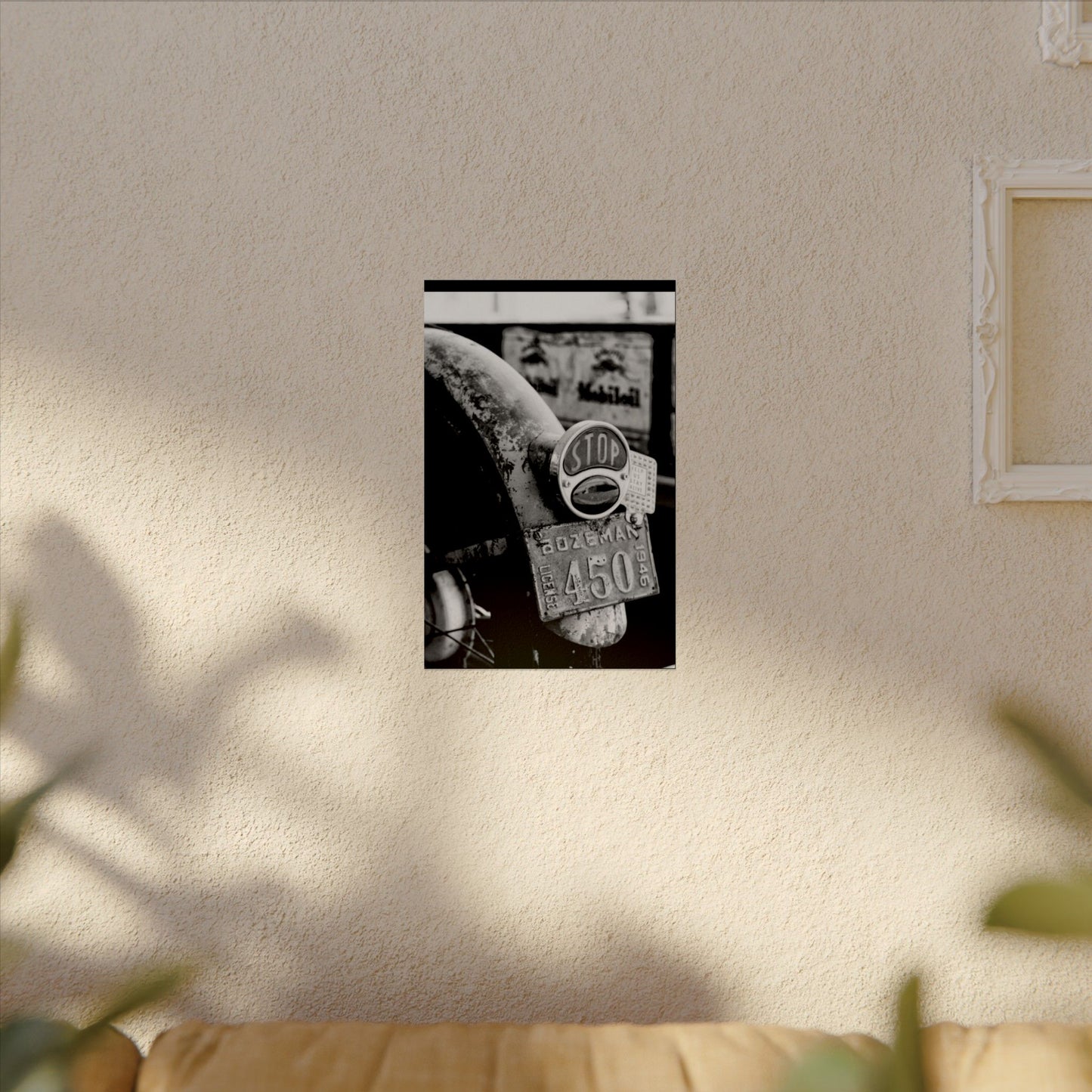 Motor Head Metal – Western Textured Watercolor Matte Posters