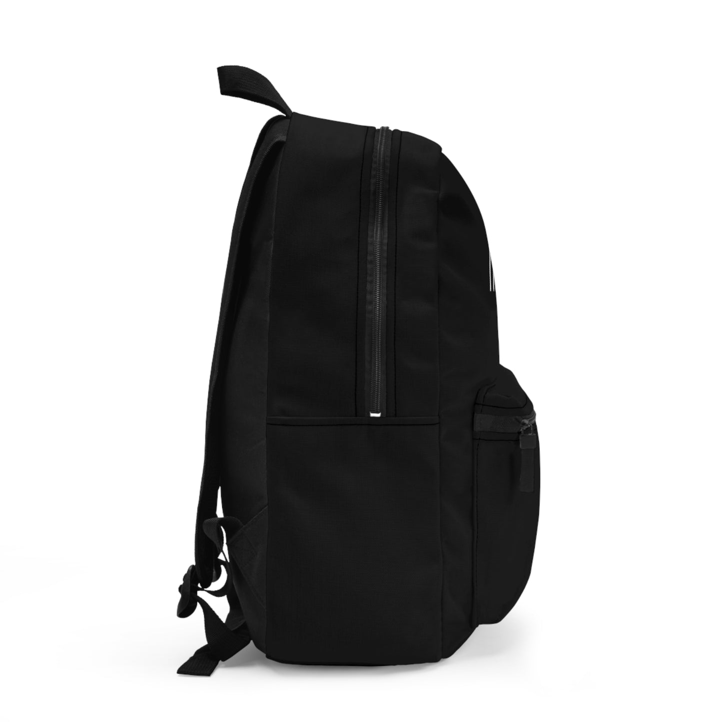 Black Backpack - Stylish Travel Bag for School, Hiking, Gym, Outdoor Adventures, Everyday Use, Trendy Gift Idea