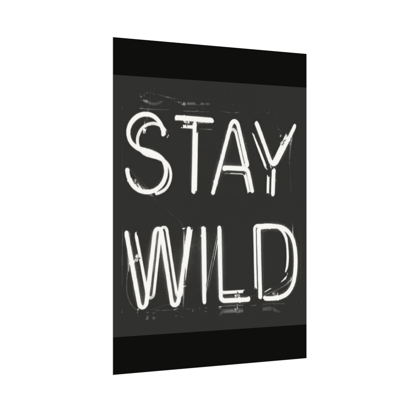 Stay Wild – Western Textured Watercolor Matte Posters