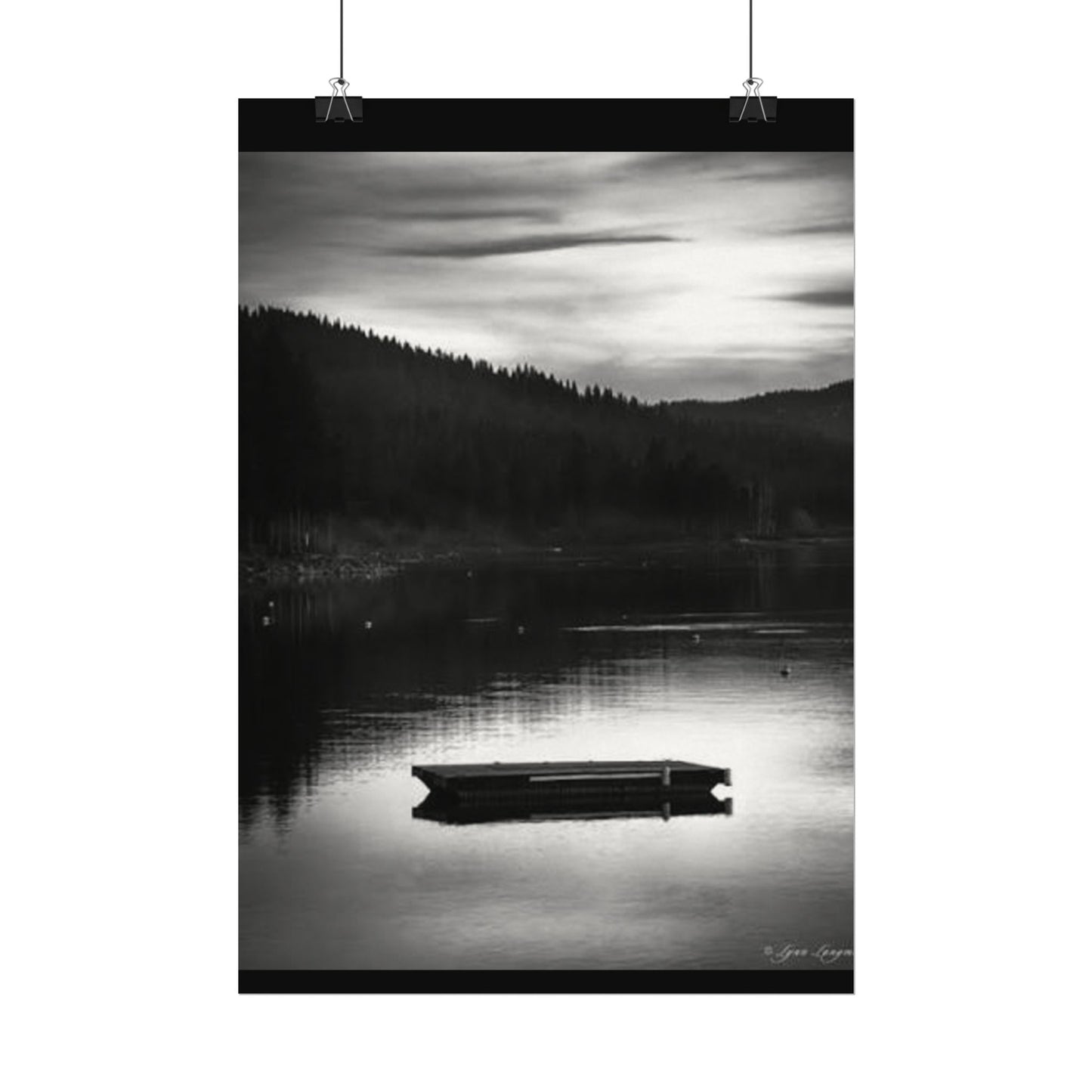 He Leads Me Beside Still Waters – Western Textured Watercolor Matte Posters