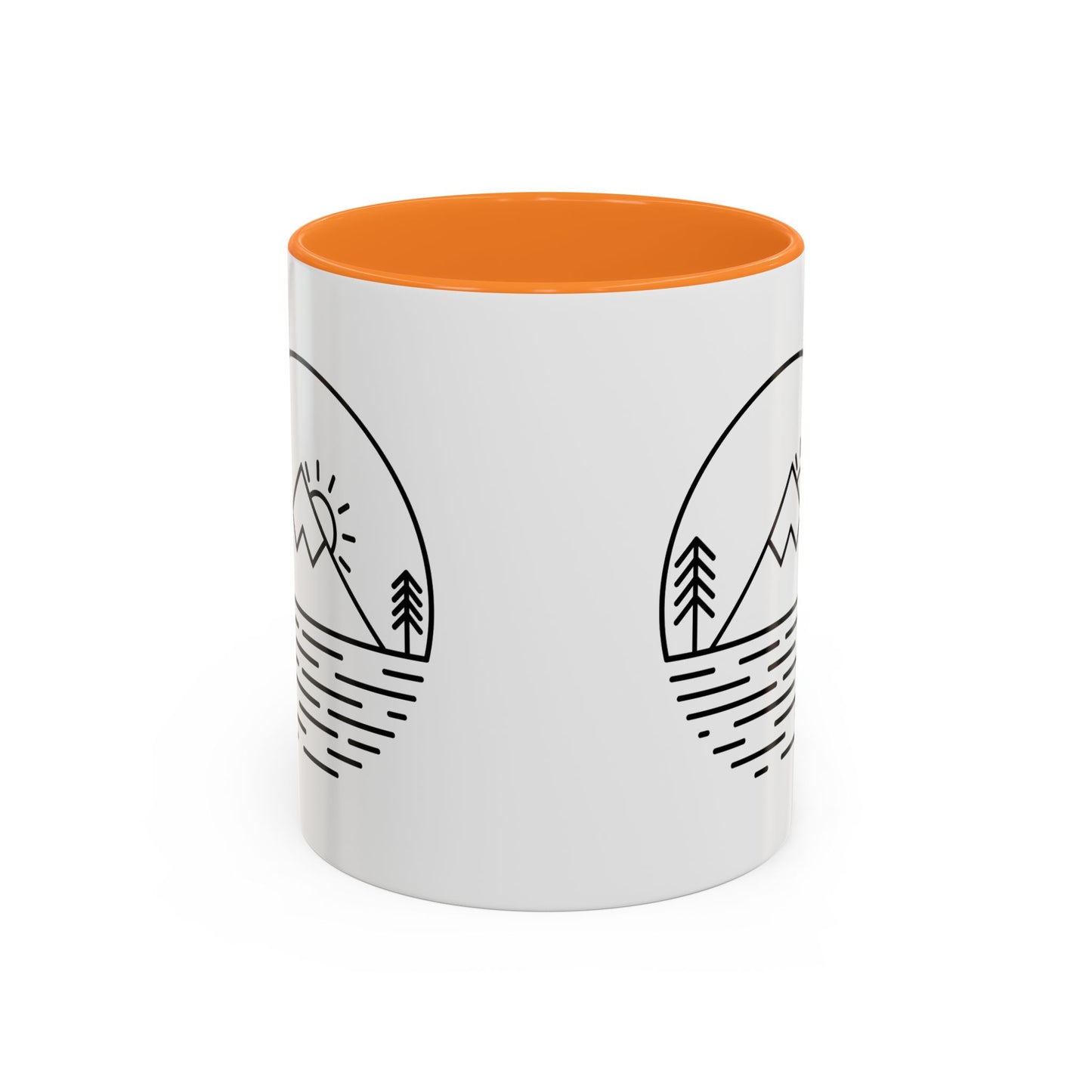 Nature-Inspired Colorful Mug, Perfect Gift for Nature Lovers, Coffee Mug for Outdoor Enthusiasts, Travel Souvenir, Adventure Coffee Cup