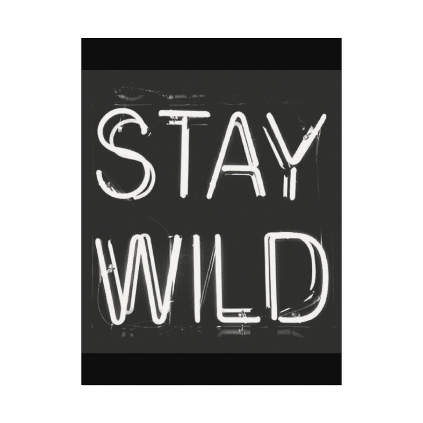Stay Wild – Western Textured Watercolor Matte Posters