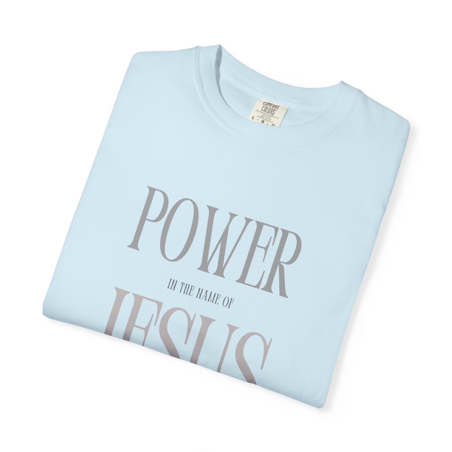 Faith-Inspired Jesus Unisex T-shirt, Power in the Name of Jesus Tee, Christian Apparel, Inspirational Gift, Religious T-shirt