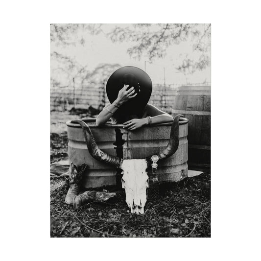 Unapologetically Wild – Western Textured Watercolor Matte Posters