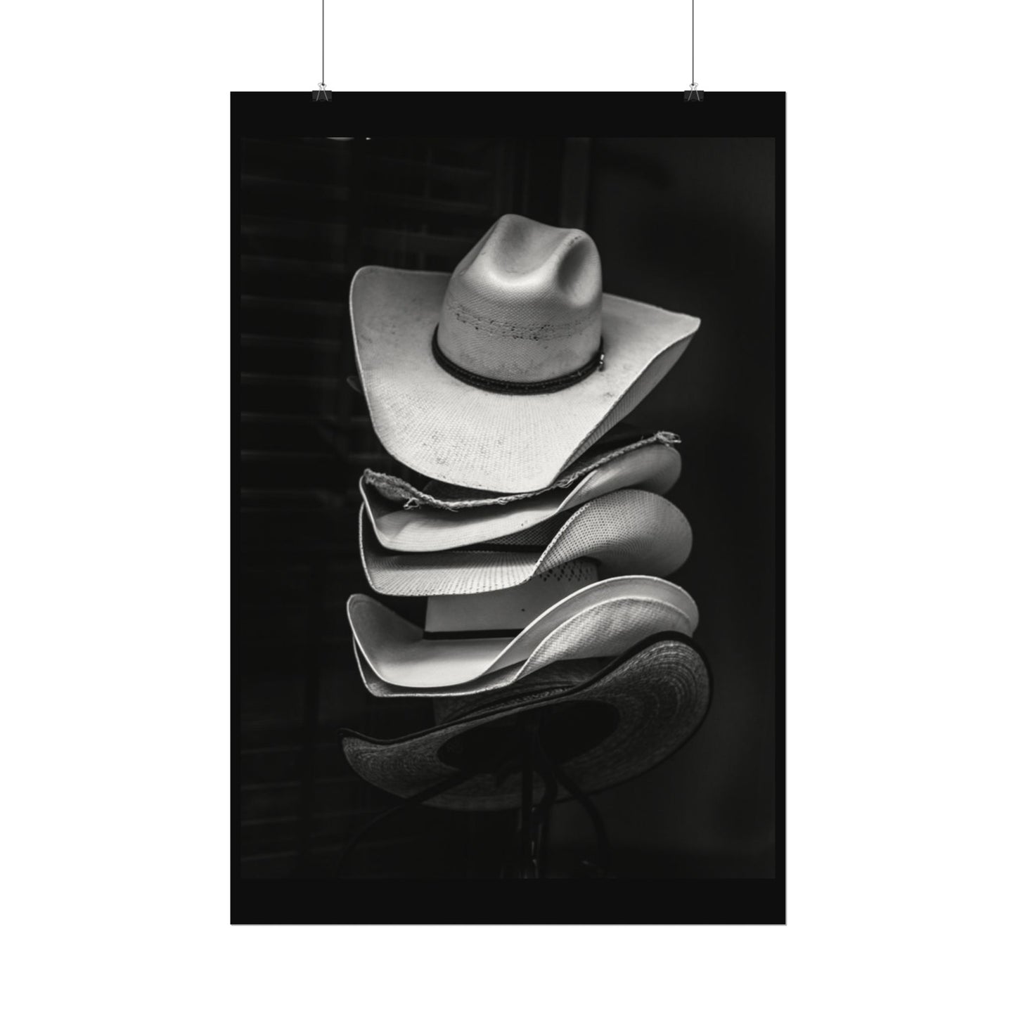 I Tip My Hat To The Keeper Of The Stars– Western Textured Watercolor Matte Posters