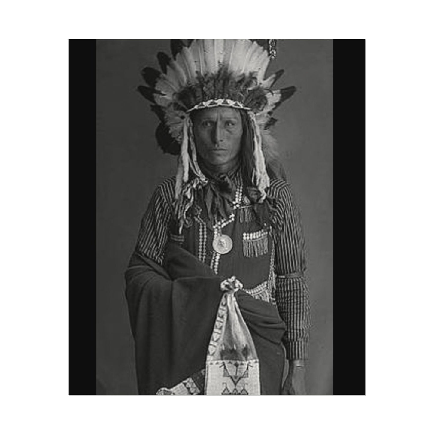 Still As The Wind Remembers – Western Textured Watercolor Matte Posters