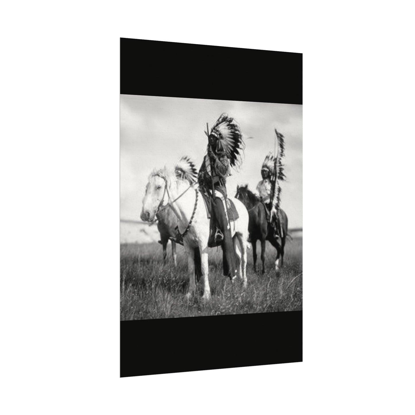 Feathers Of The Forgotten – Western Textured Watercolor Matte Posters