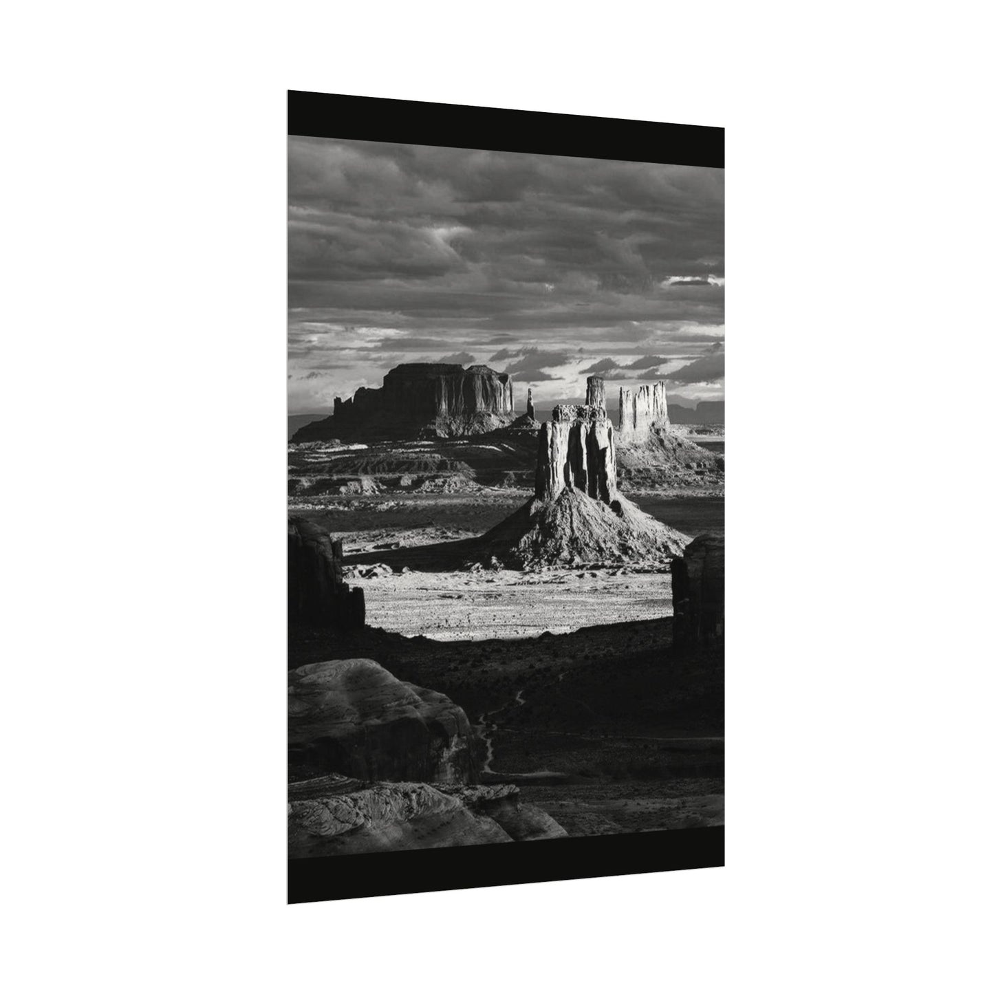 Vast Wonderland – Western Textured Watercolor Matte Posters