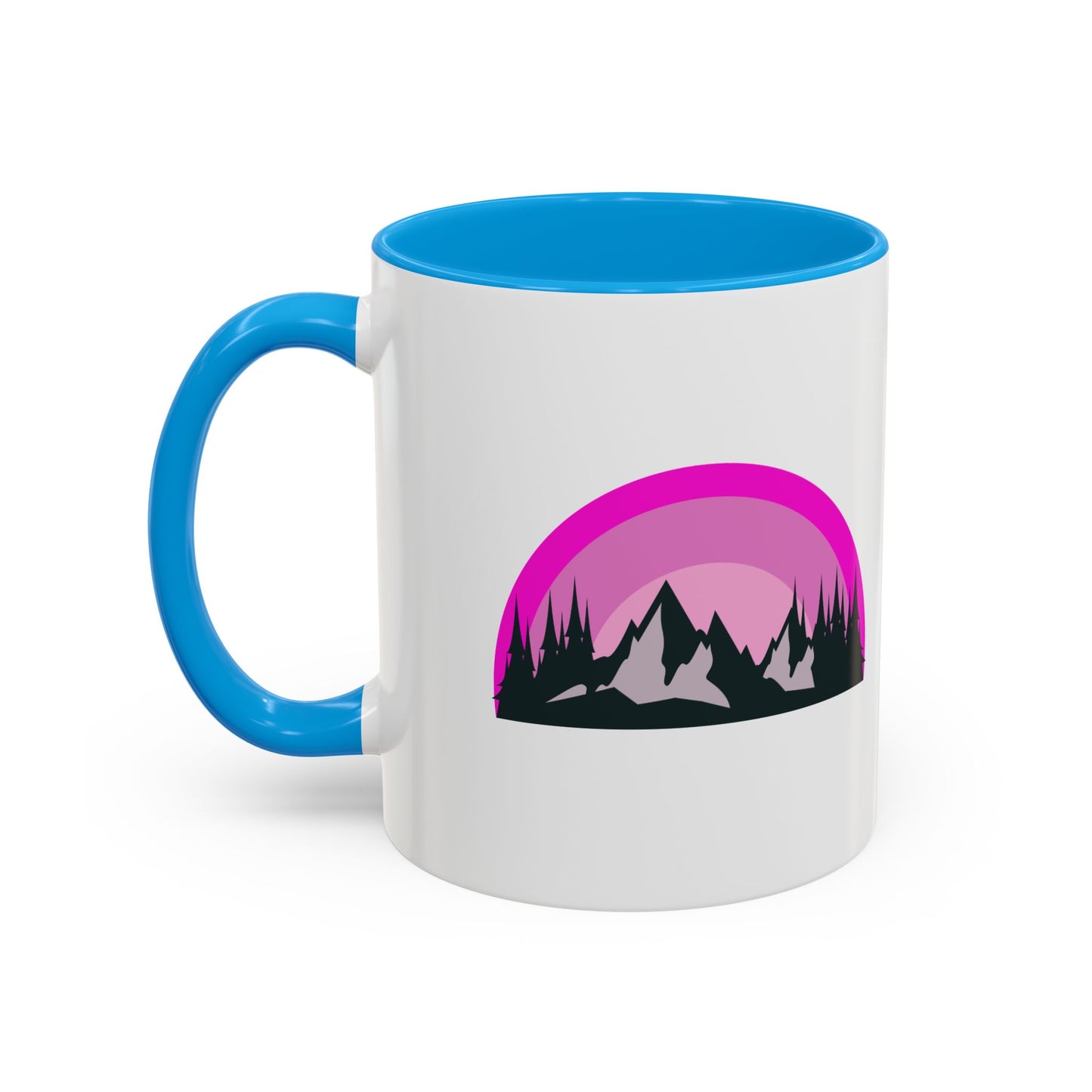 Colorful Landscape Mug, Ideal for Coffee Lovers, Perfect Gift for Nature Enthusiasts, Great for Birthdays, Holiday Mugs, Unique Drinkware