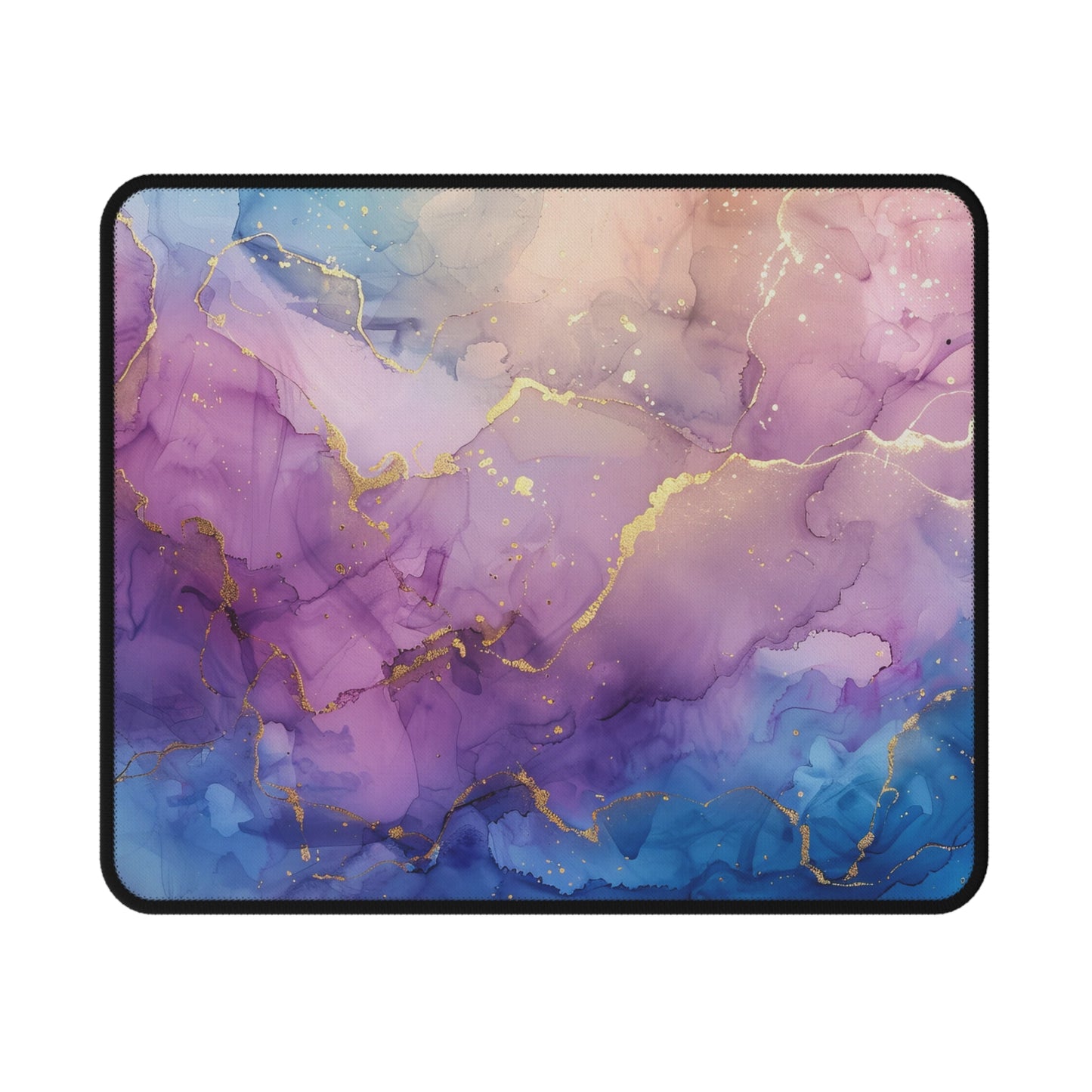 Rainbow Granite Non-Slip Gaming Mouse Pad, Computer Accessories, Gamer Gift, Desk Decor, Unique Mouse Mat, Animal Lover Gift