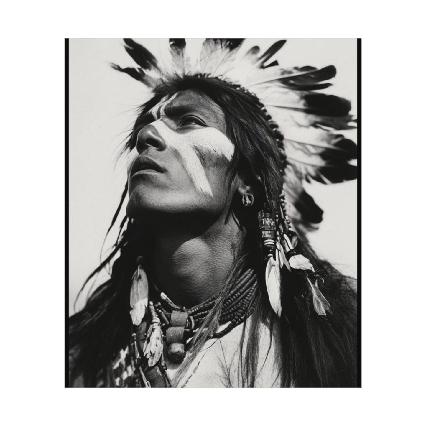 He Who Remembers – Western Textured Watercolor Matte Posters