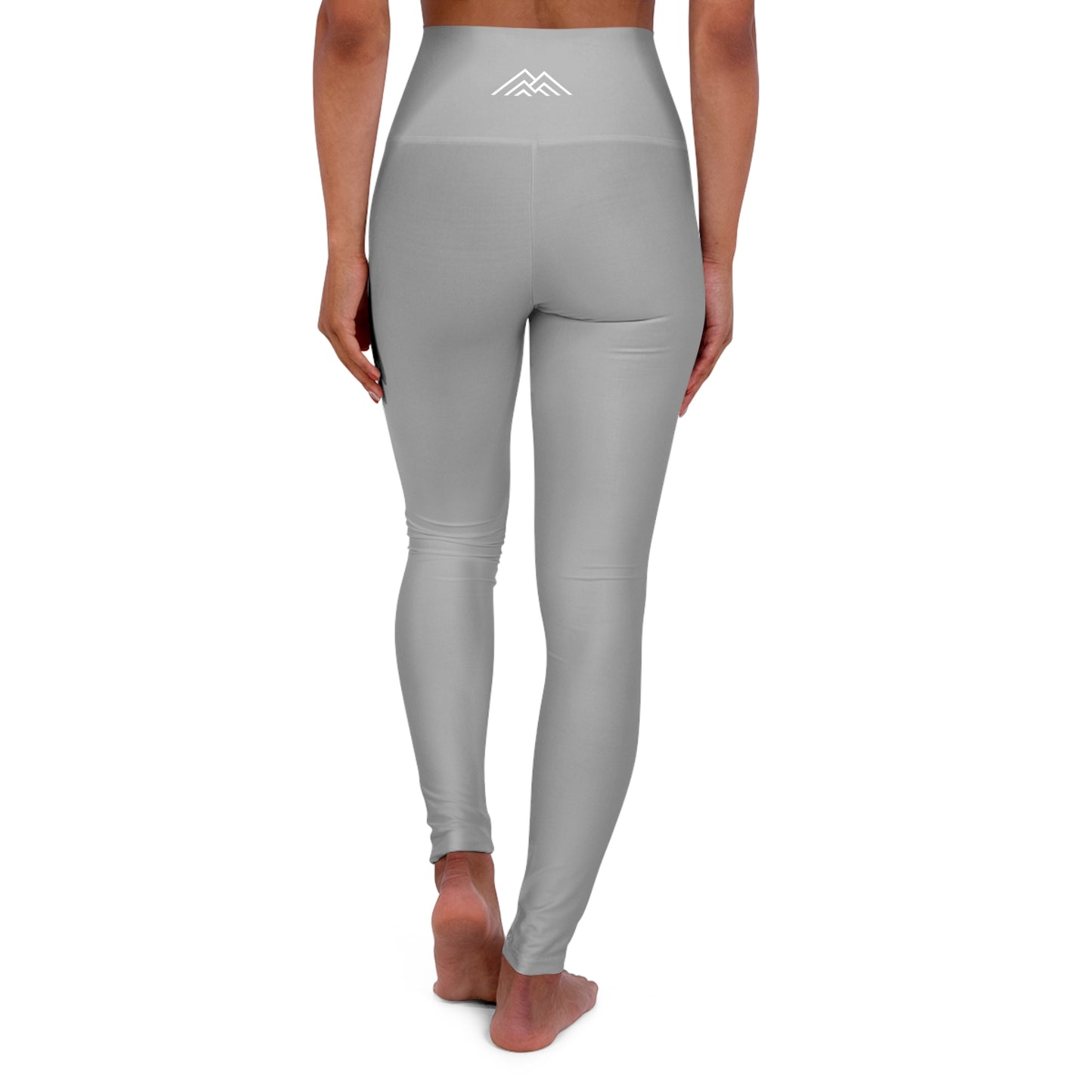 Light Gray Adventure Awaits High Waisted Yoga Leggings - Purple, Comfortable Activewear, Fitness Pants, Ideal for Gym, Yoga, and Weekend Brunch