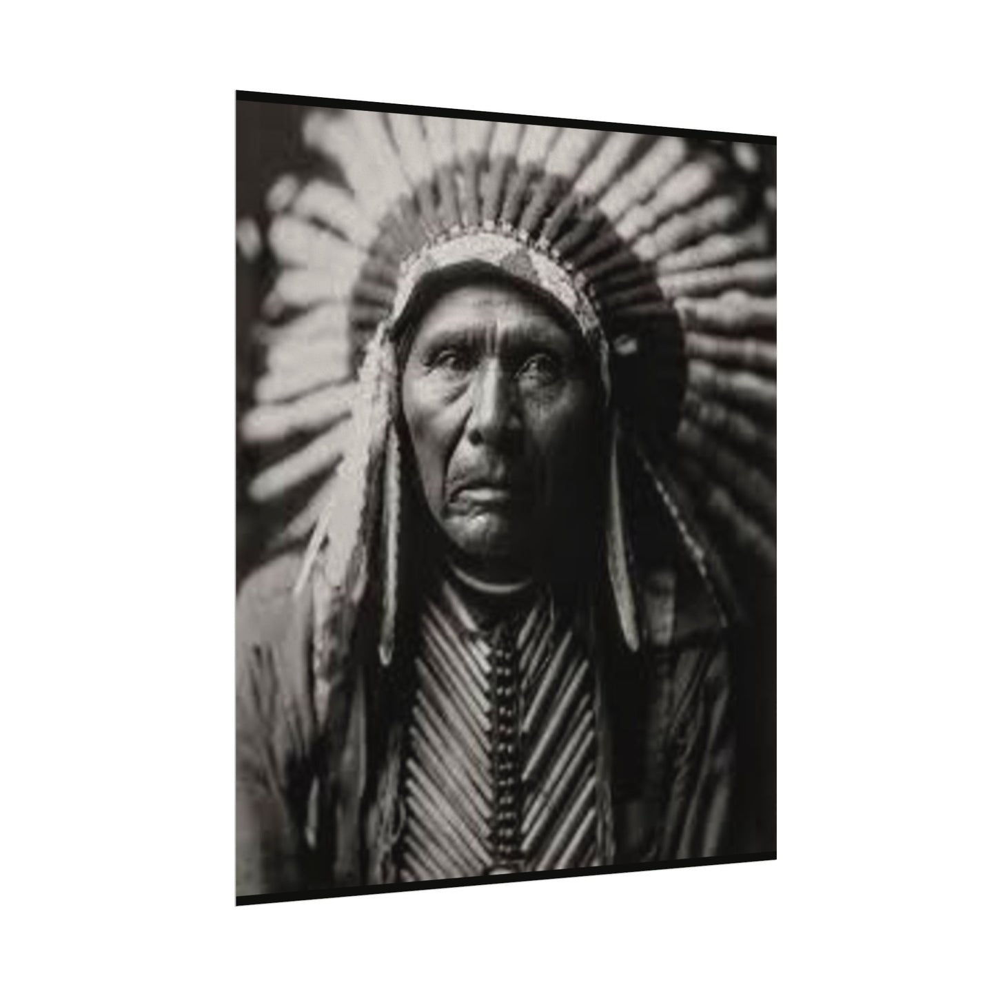 Strength & Honor – Western Textured Watercolor Matte Posters