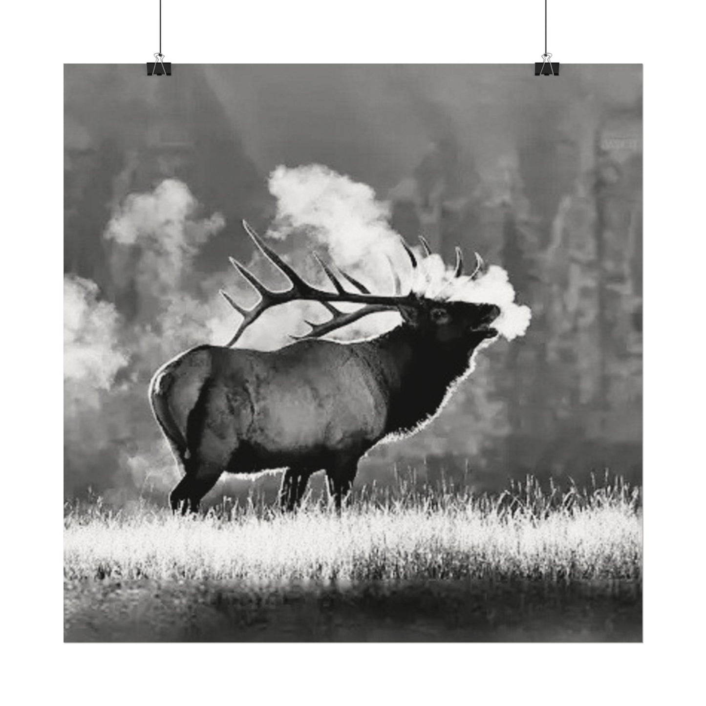 When Nature Calls– Western Textured Watercolor Matte Posters