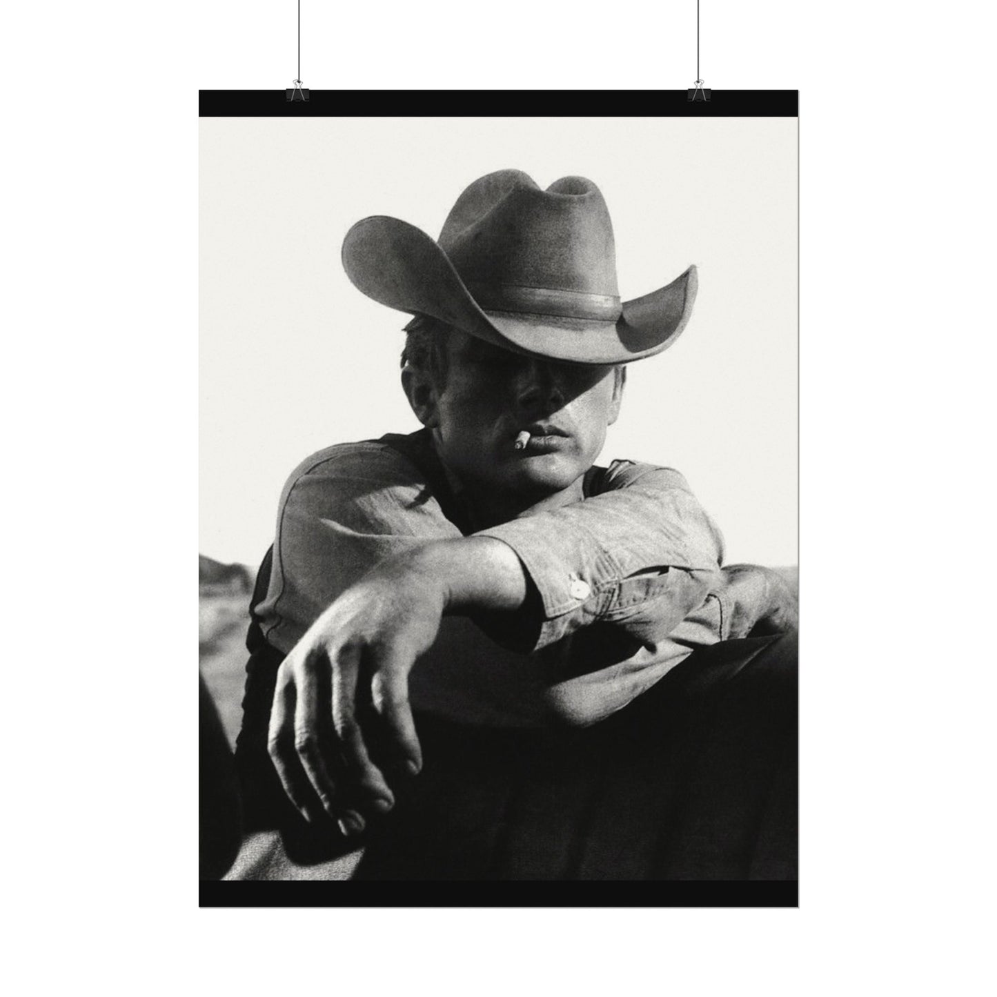 Sage & Smoke – Western Textured Watercolor Matte Posters