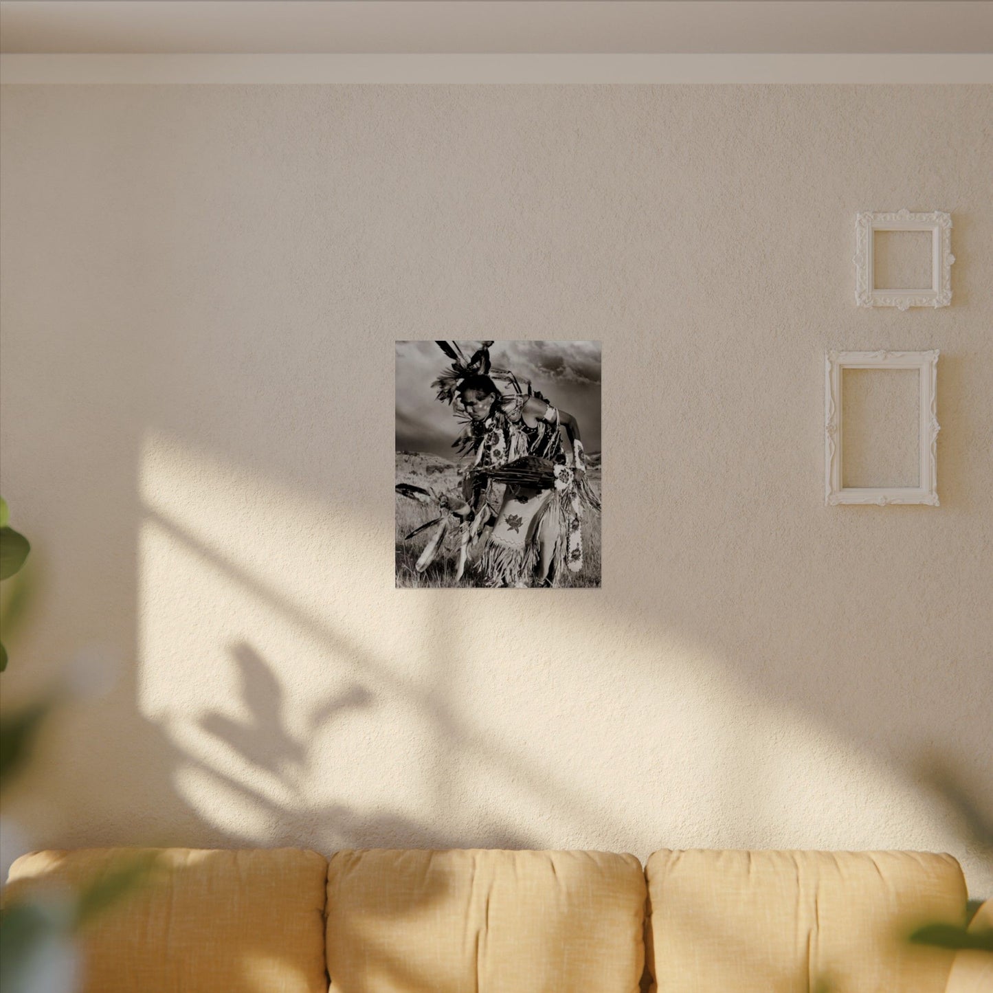 The Dancing Spirit – Western Textured Watercolor Matte Posters