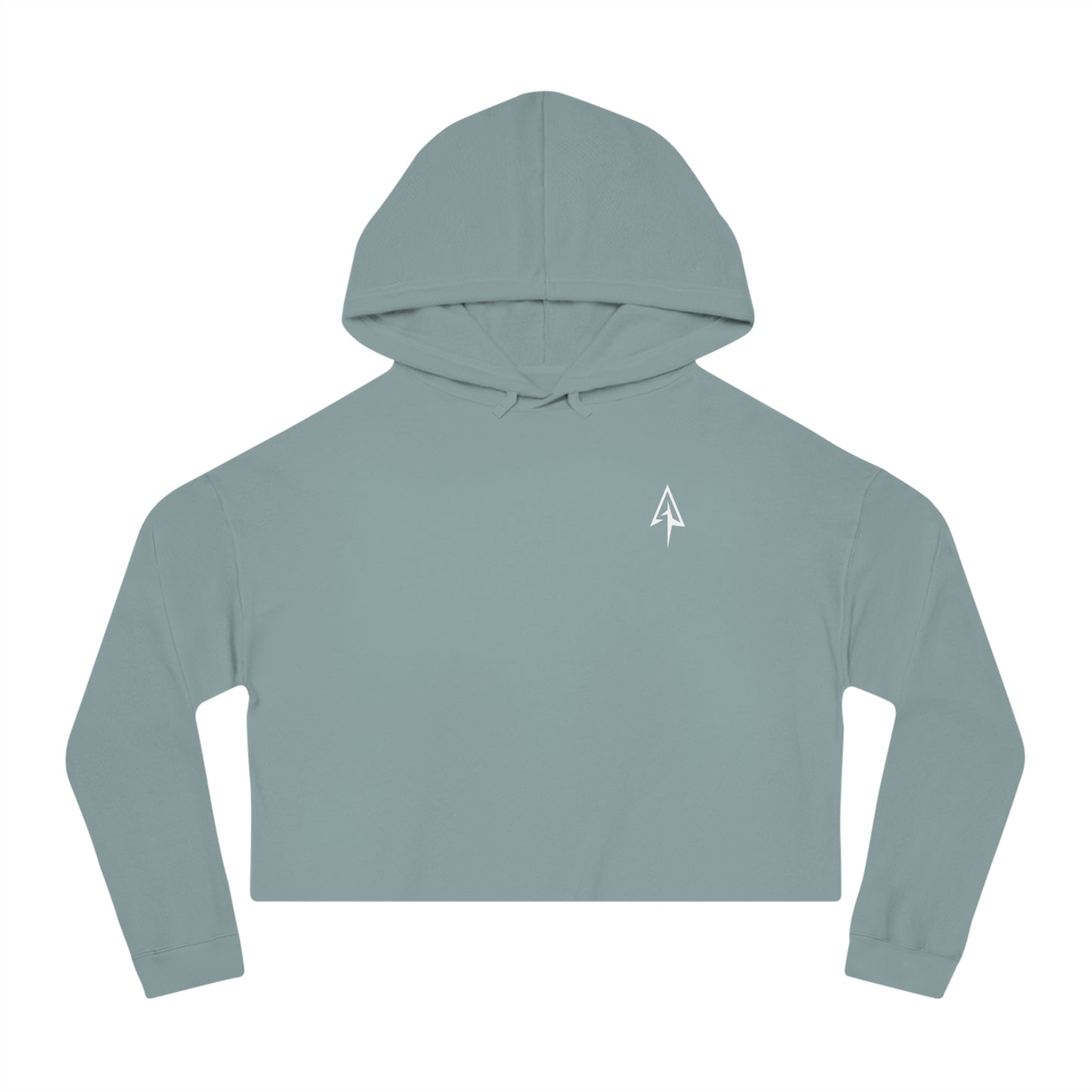 Arrow Ridge Trendy Women’s Cropped Hoodie, Casual Streetwear, Gift for Her, Summer Fashion, Cozy Layering