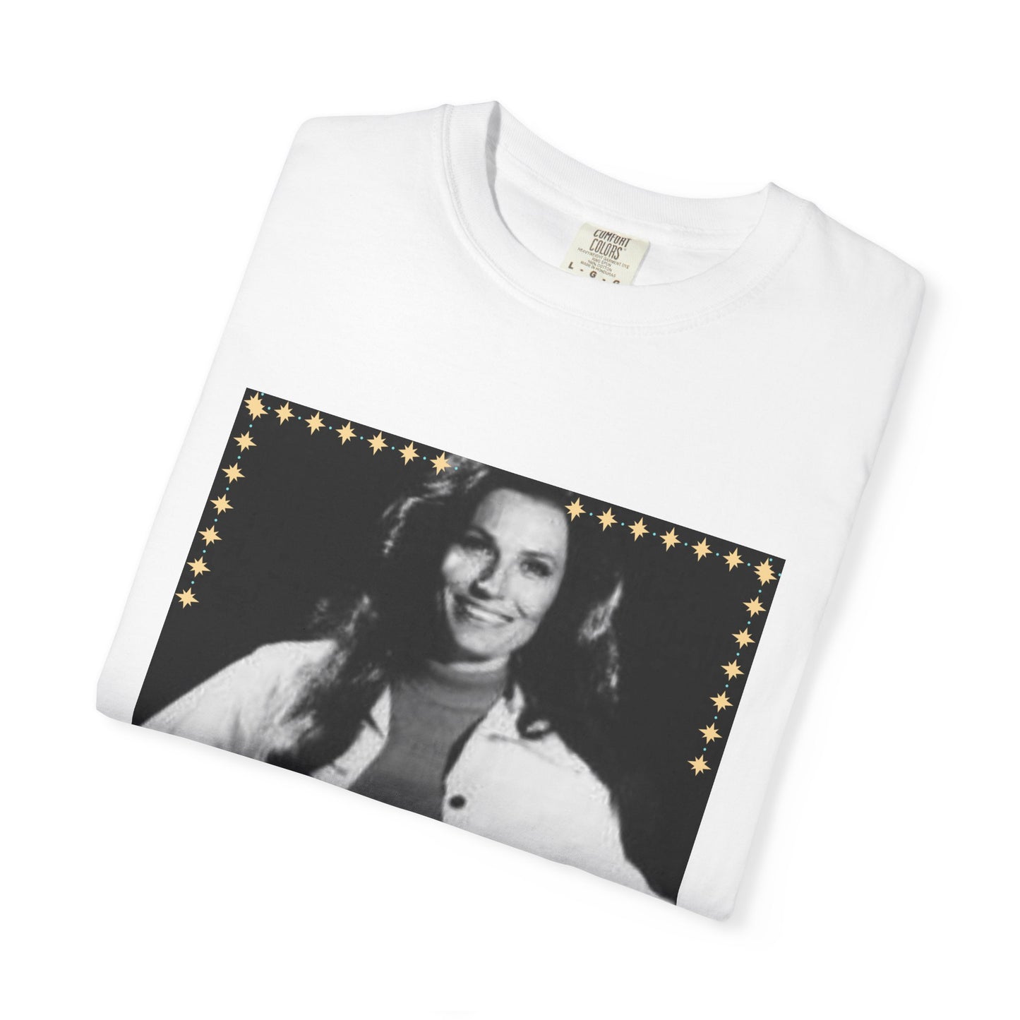 Loretta Lynn Unisex Garment-Dyed T-shirt, Vintage Country Music Tee, Music Lover Gift, Classic Rock Apparel, Concert Merch, Festival Wear