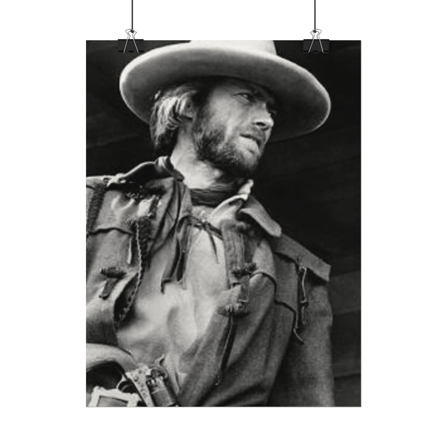 The Good, The Bad & The Ugly – Western Textured Watercolor Matte Posters