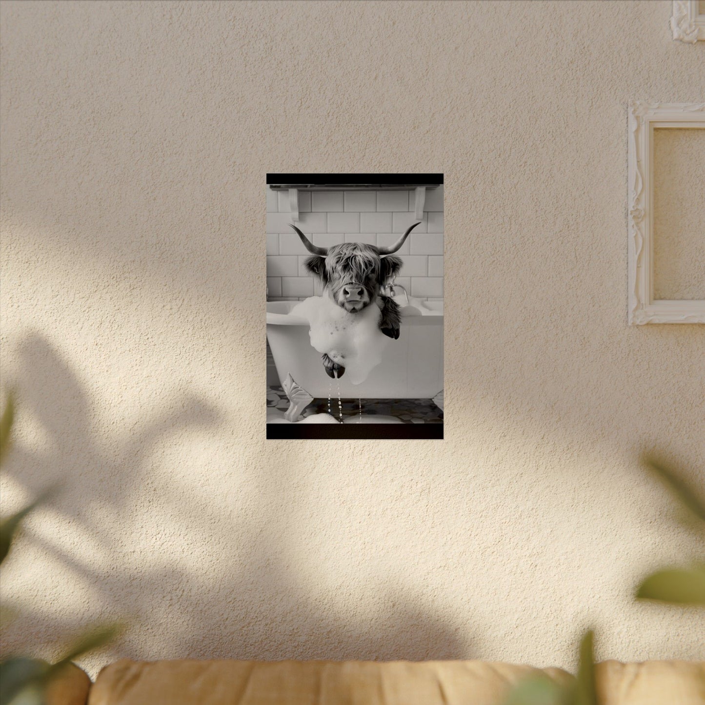 Hoofs & Suds – Western Textured Watercolor Matte Posters