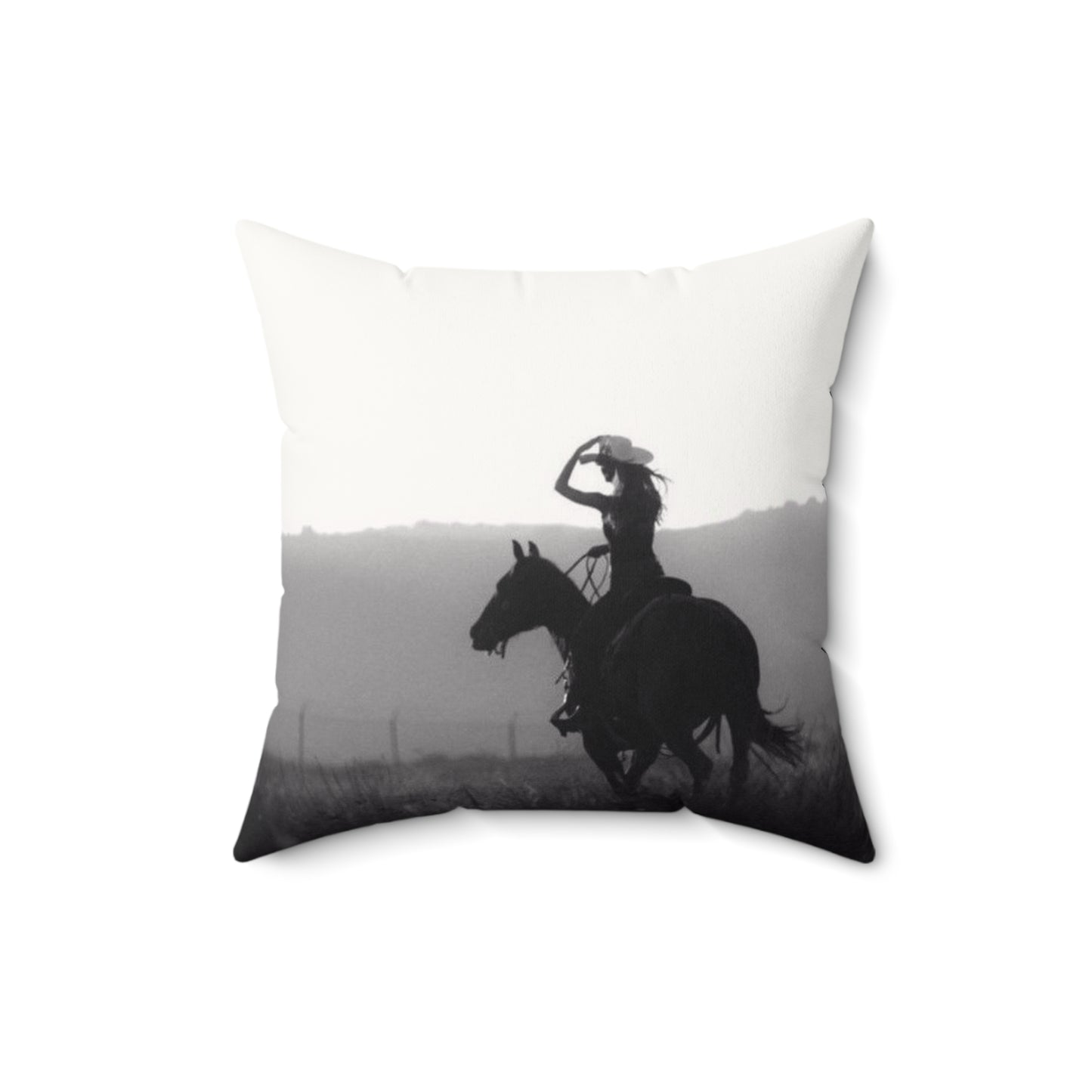 2 In 1 Cowboy & Cowgirl Faux Suede Pillow, Cozy Home Decor, Motivational Cushion, Bohemian Bedroom Accessory, Unique Gift Idea, Stay Wild