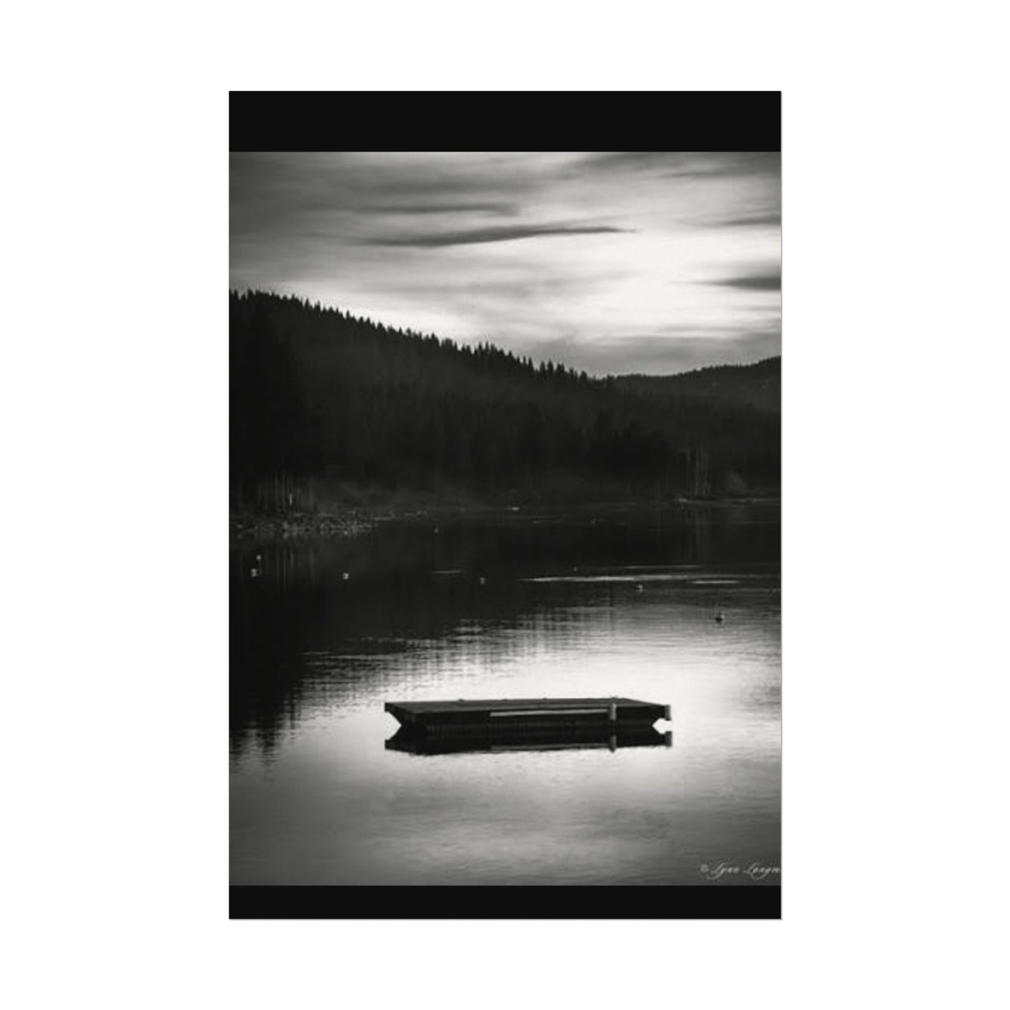 He Leads Me Beside Still Waters – Western Textured Watercolor Matte Posters