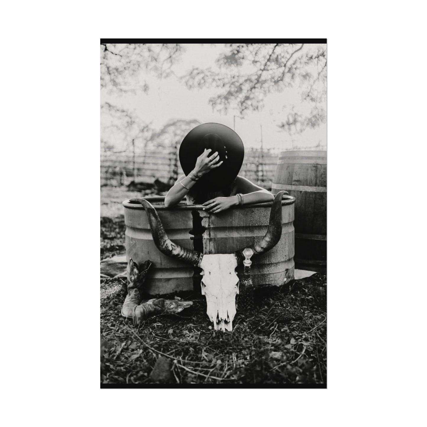 Unapologetically Wild – Western Textured Watercolor Matte Posters