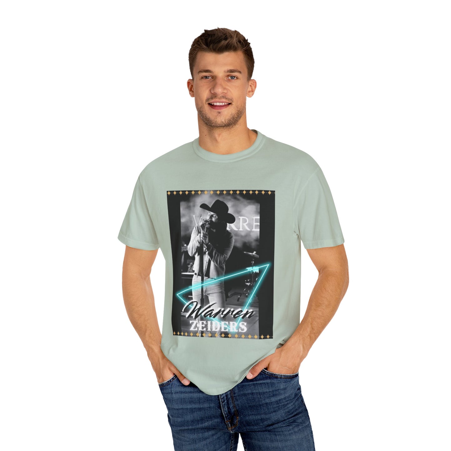 Zeiders 2 Unisex Garment Dyed T-Shirt, Vintage Music Tee, Concert Merchandise Country Music Fan Shirt