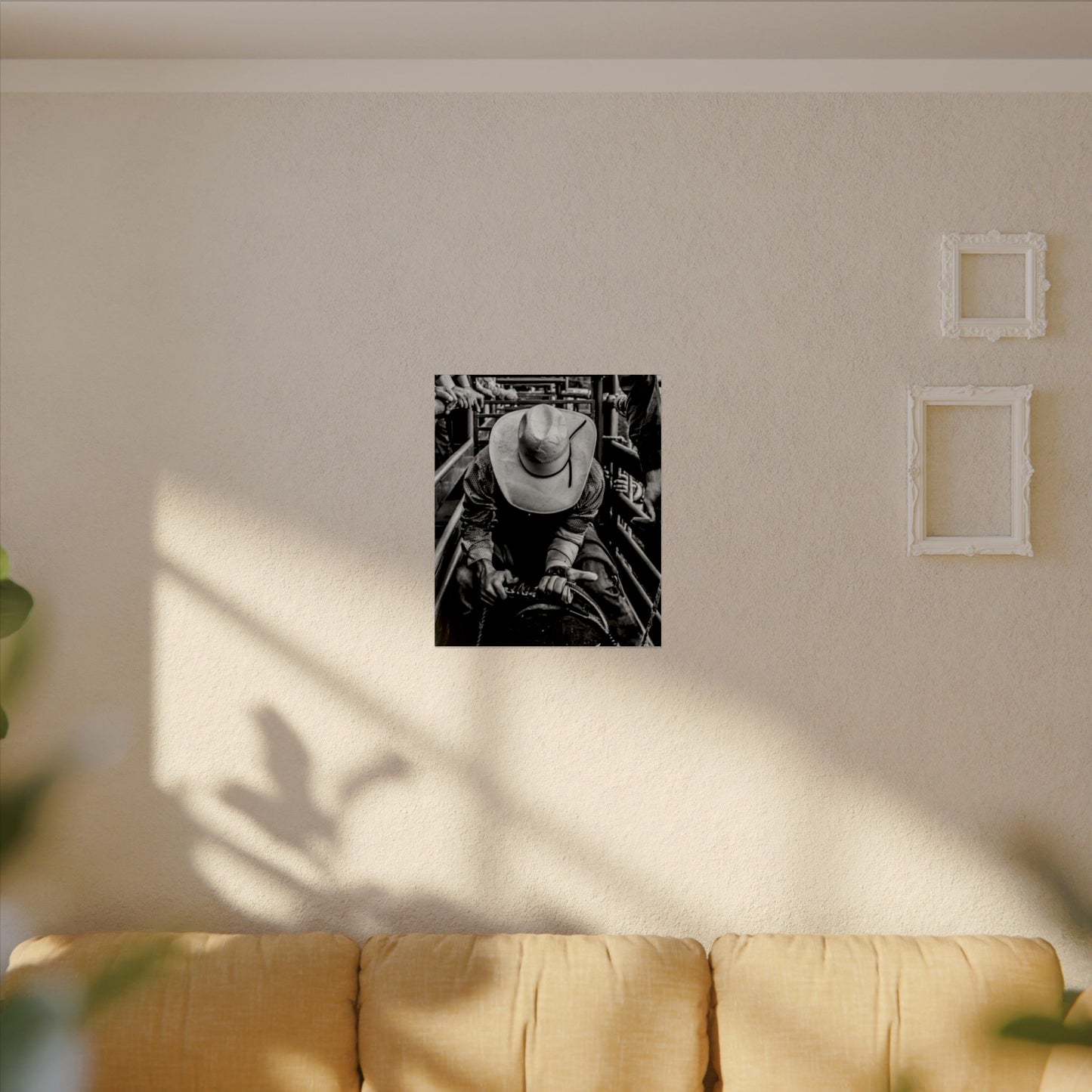 Lock Loaded & In The Chute Textured Watercolor Matte Posters