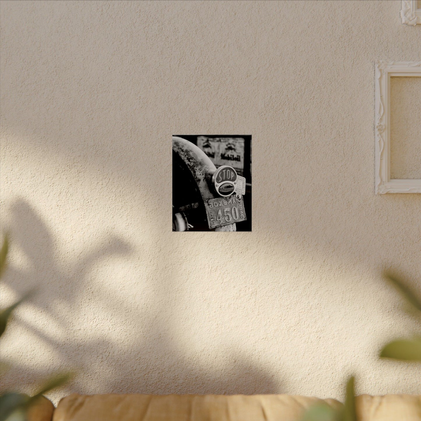 Motor Head Metal – Western Textured Watercolor Matte Posters