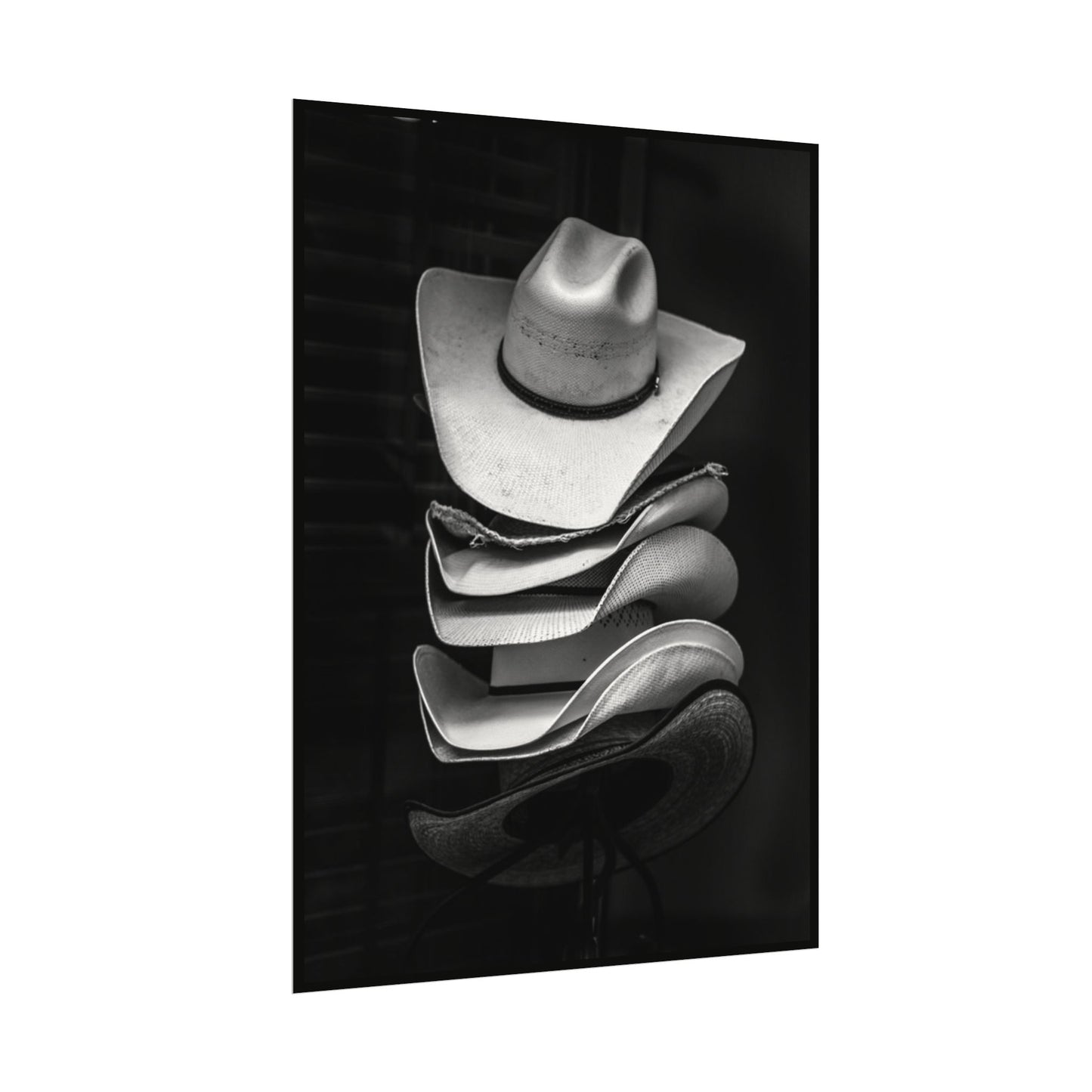 I Tip My Hat To The Keeper Of The Stars– Western Textured Watercolor Matte Posters