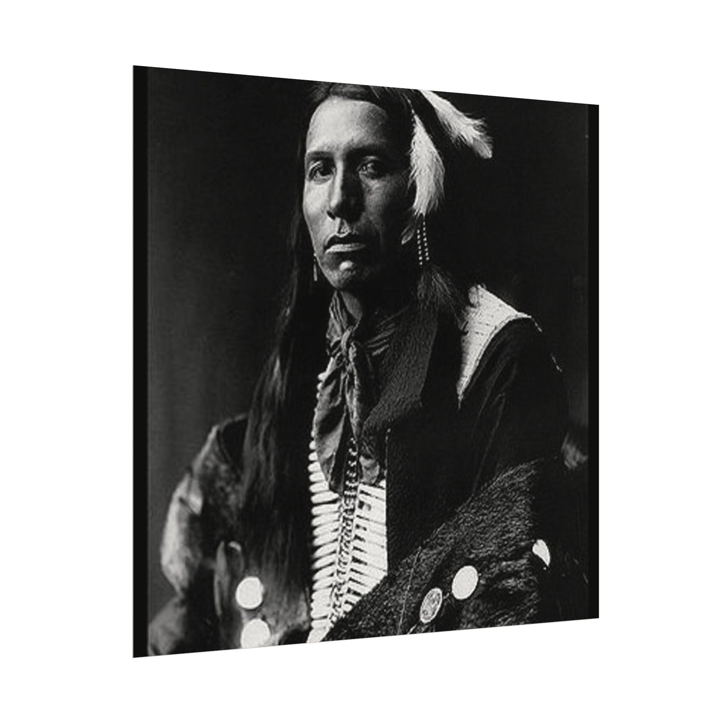 Warrior Bloodlines– Western Textured Watercolor Matte Posters