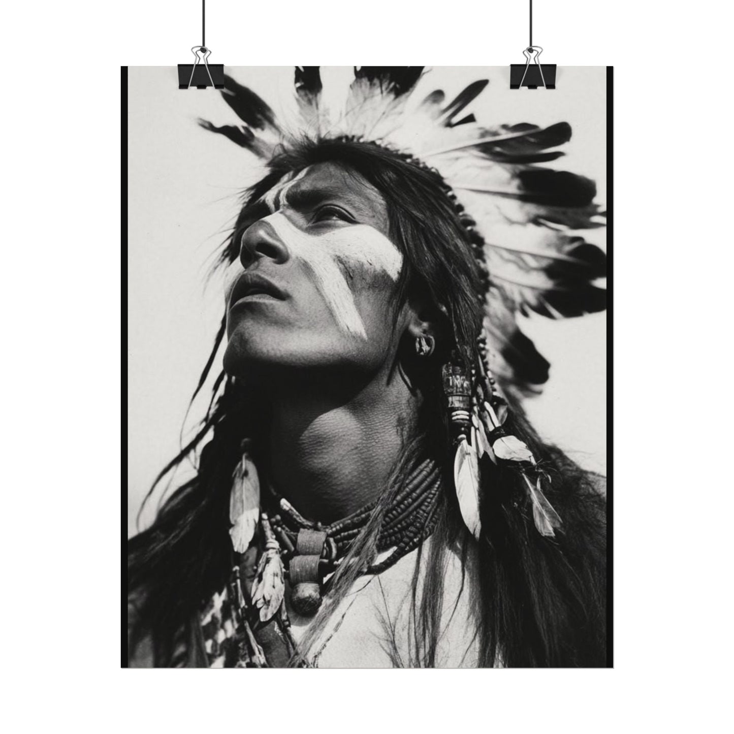 He Who Remembers – Western Textured Watercolor Matte Posters